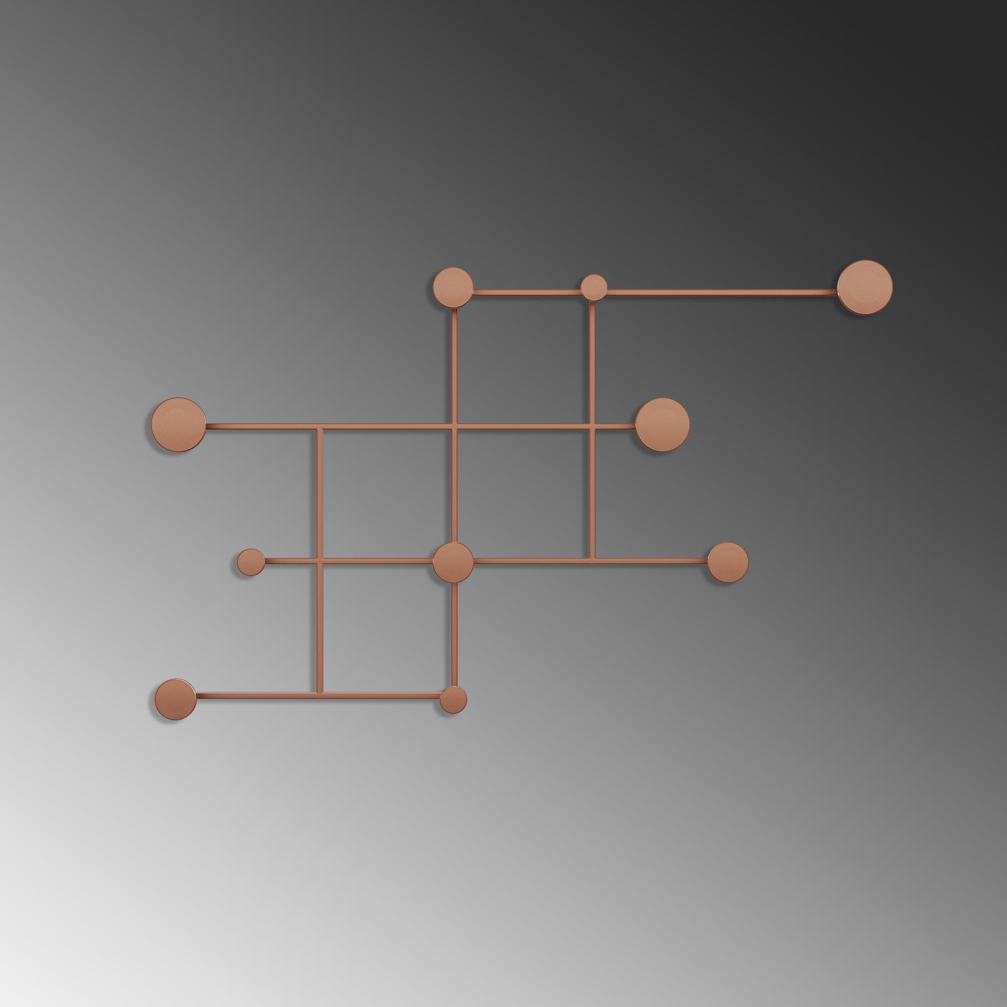 AMT-001-C Dekoratif Metal Askılık | ByLamp