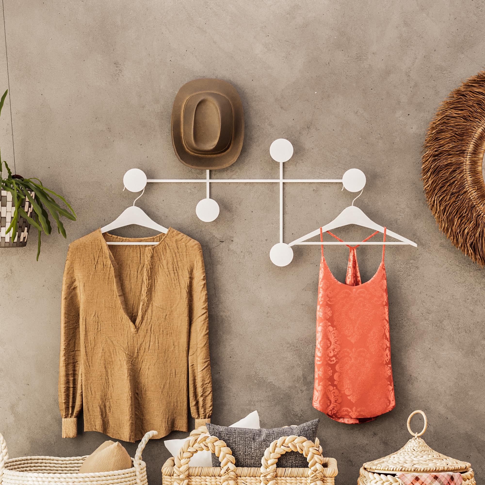 AMT-003-B Dekoratif Metal Askılık | ByLamp