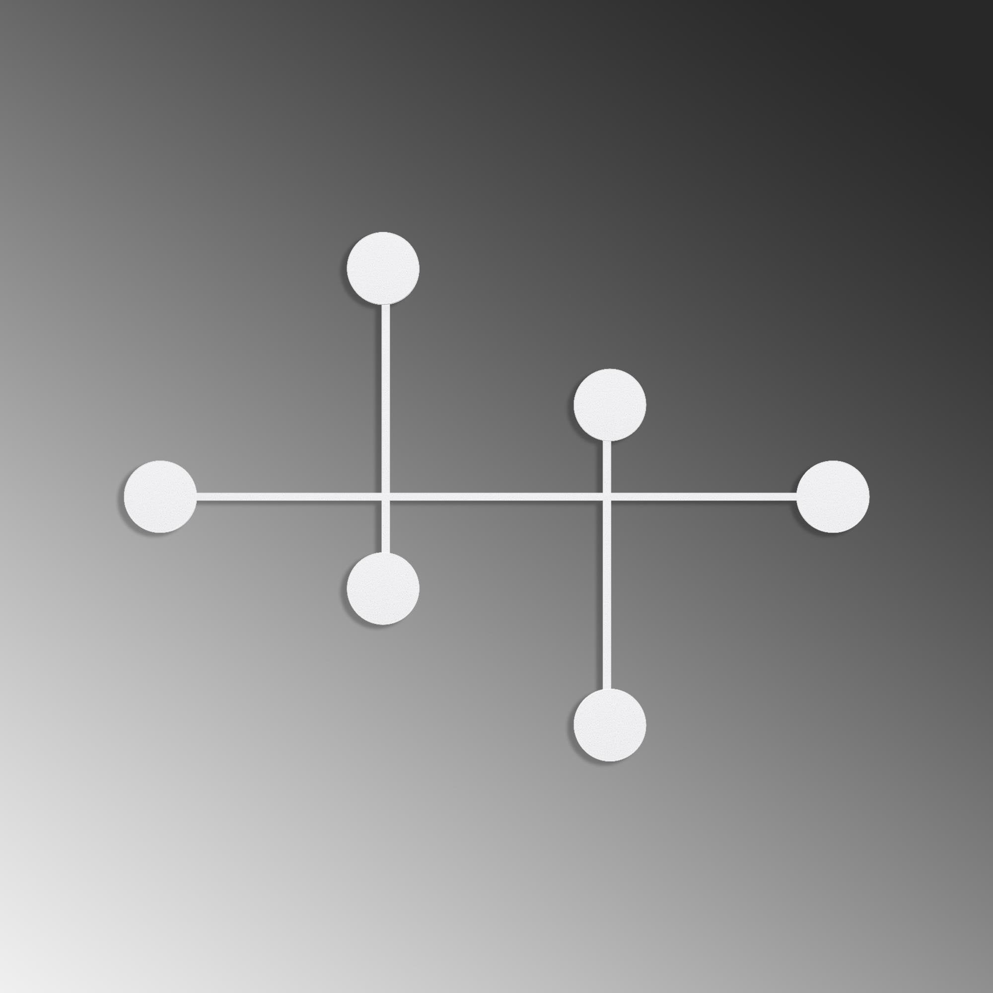 AMT-003-B Dekoratif Metal Askılık | ByLamp