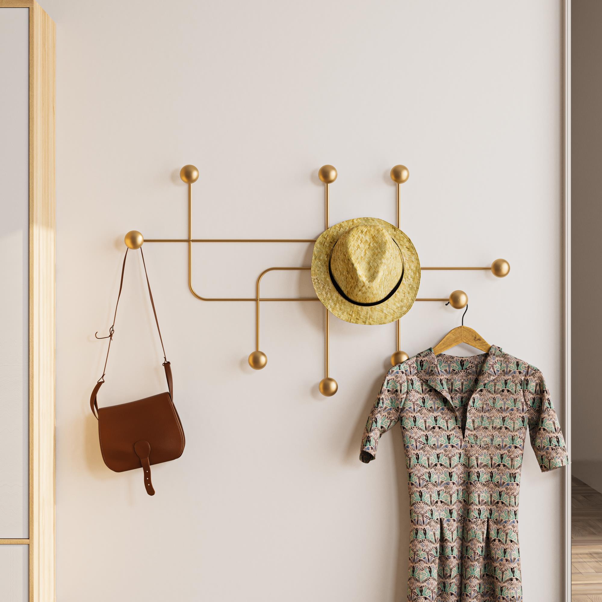 AMT-004-A Dekoratif Metal Askılık | ByLamp