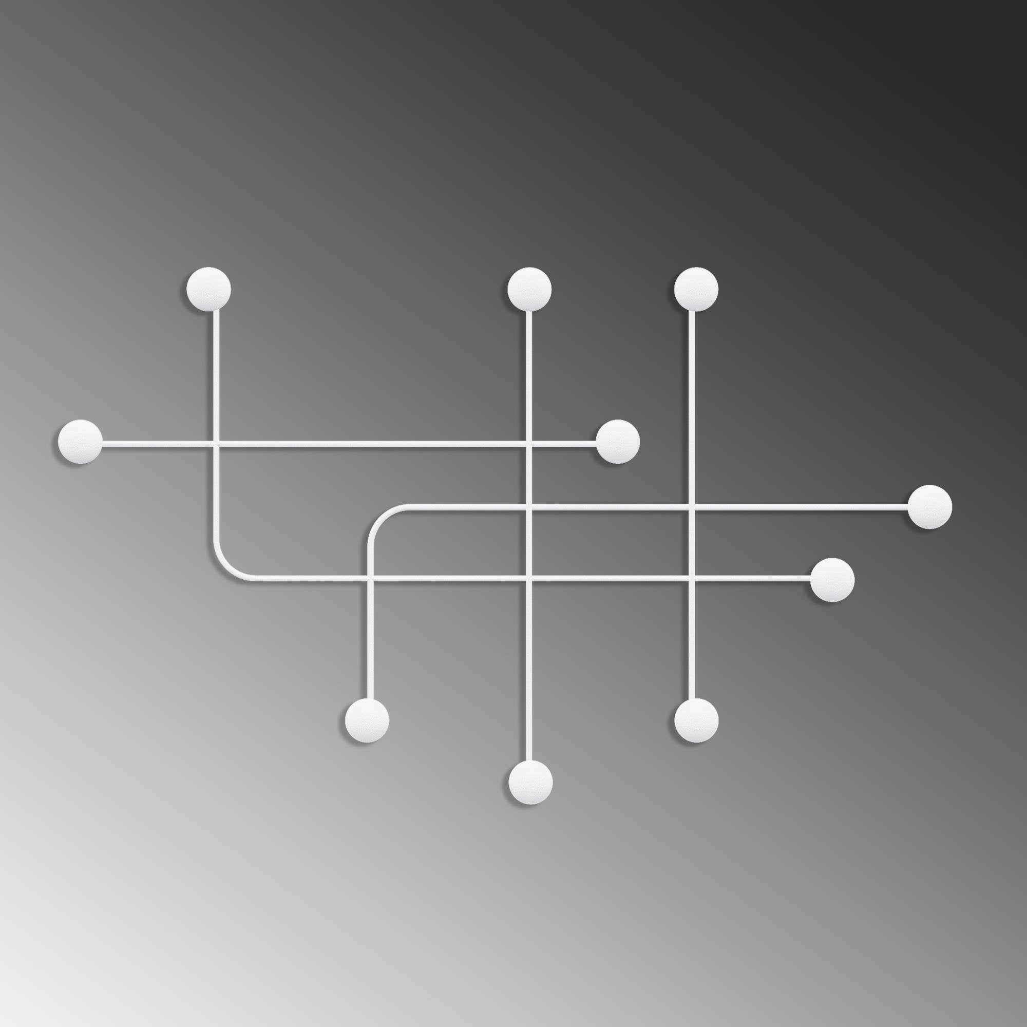AMT-004-B Dekoratif Metal Askılık | ByLamp