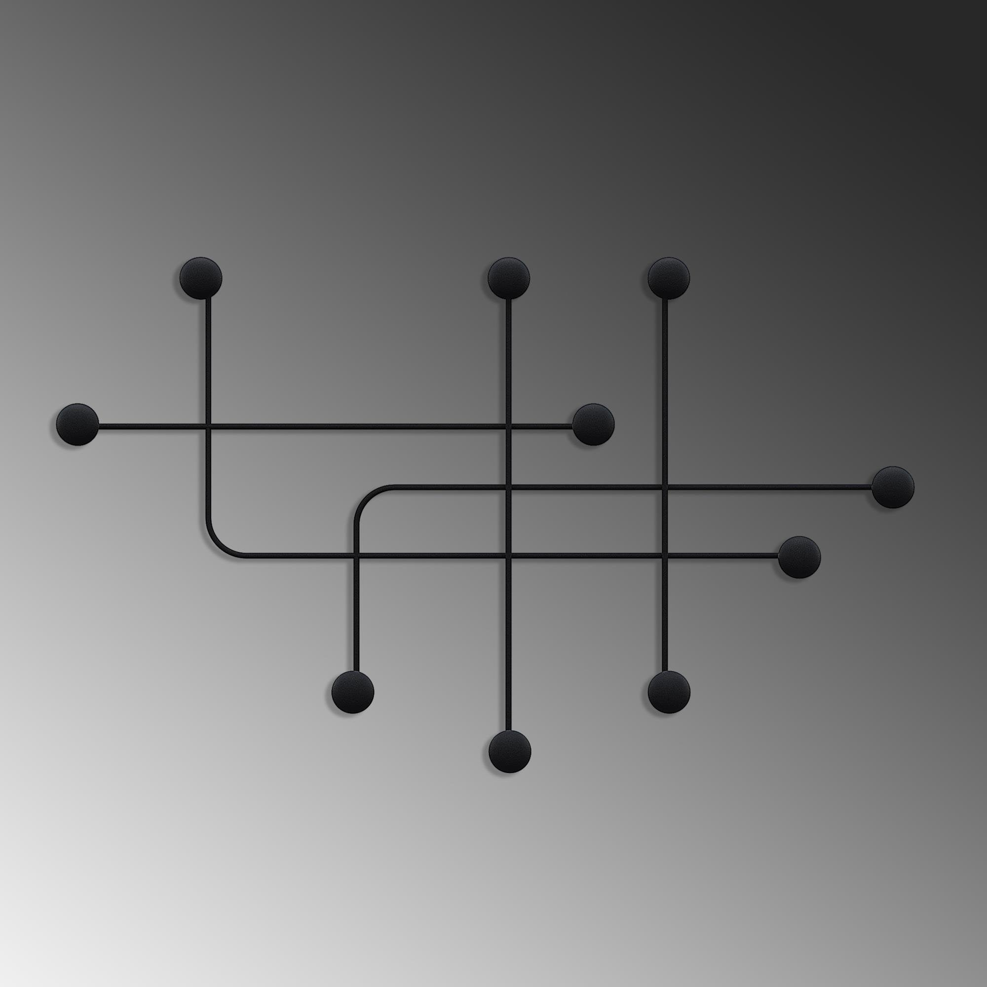 AMT-004 Dekoratif Metal Askılık | ByLamp