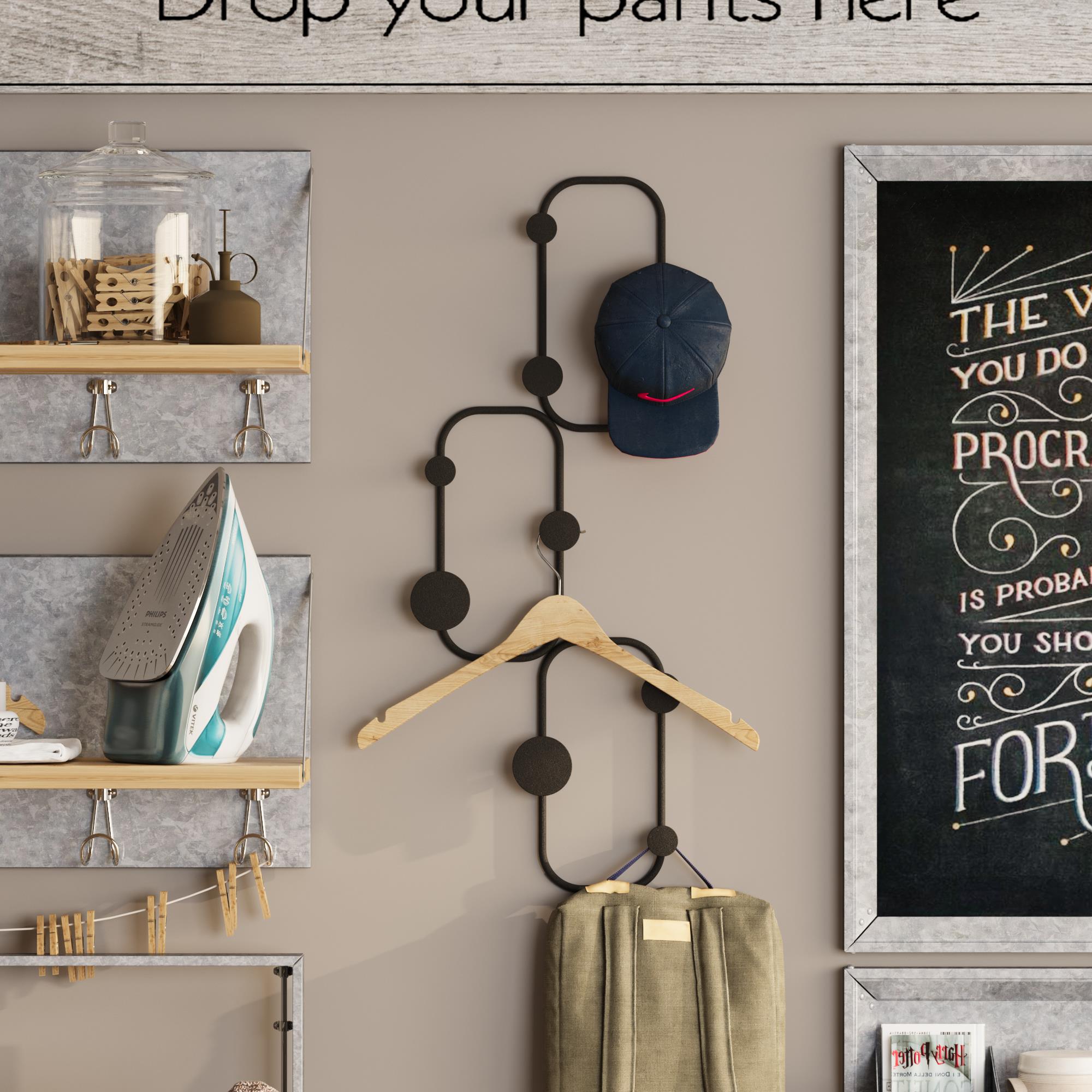 AMT-011 Dekoratif Metal Askılık | ByLamp