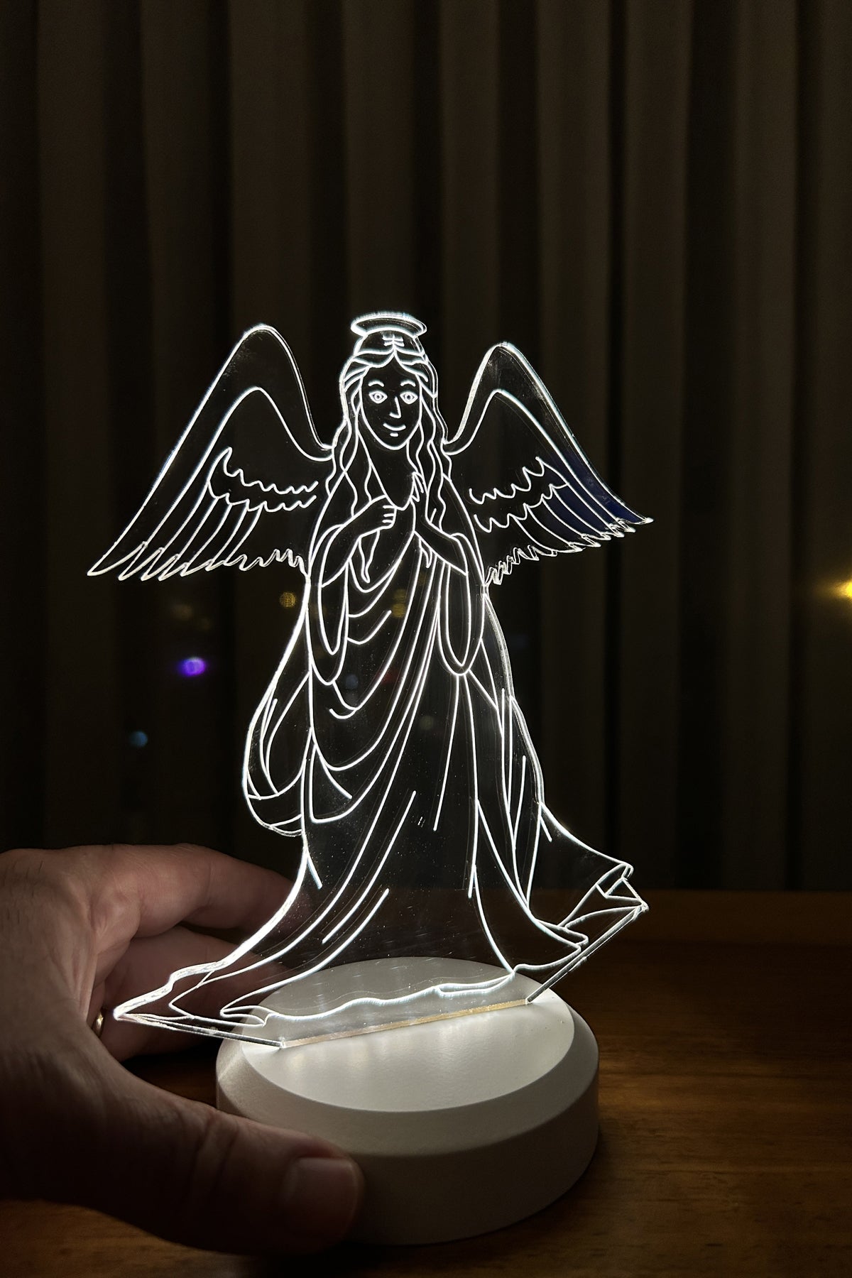 3D Angel Led Lamp