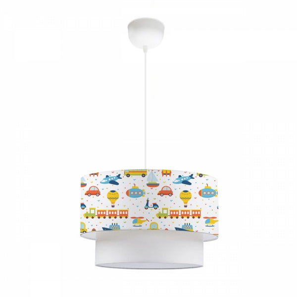 28' Children's Room Lighting Hello Friends Pendant Lamp | ByLamp