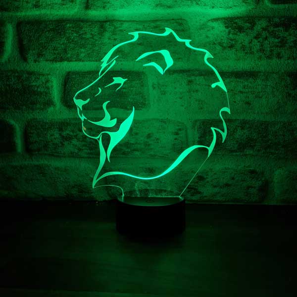 3D Lion Gift Night Light