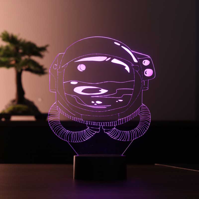 3-D astronaut LED Table Lamp