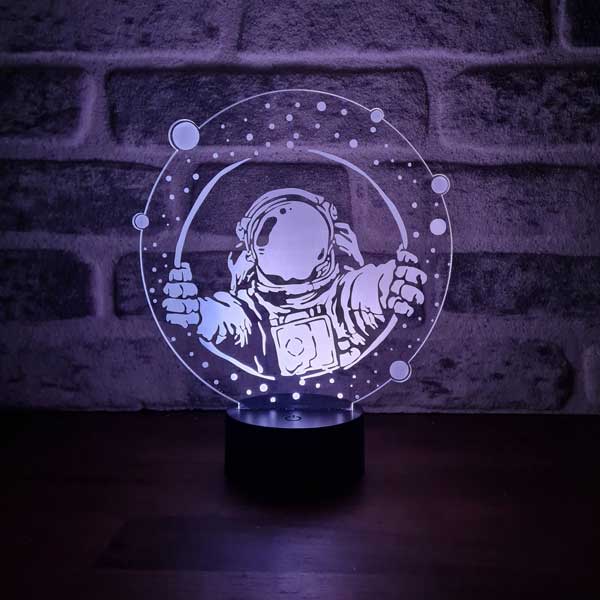 3D Astronaut Window Gift Led Lamp