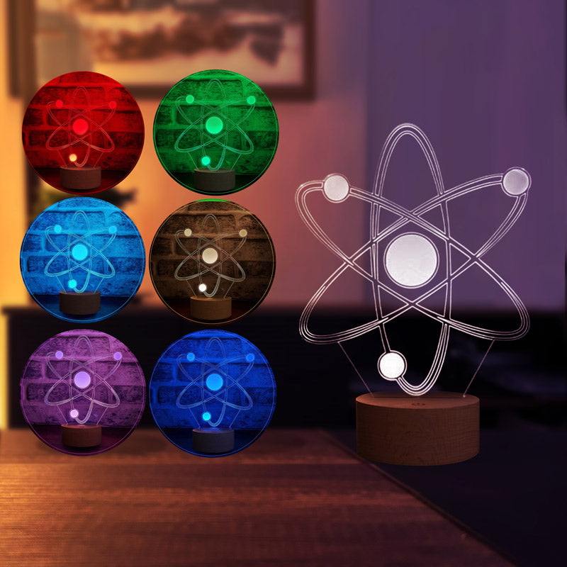 3-D 12 LED Table Lamp