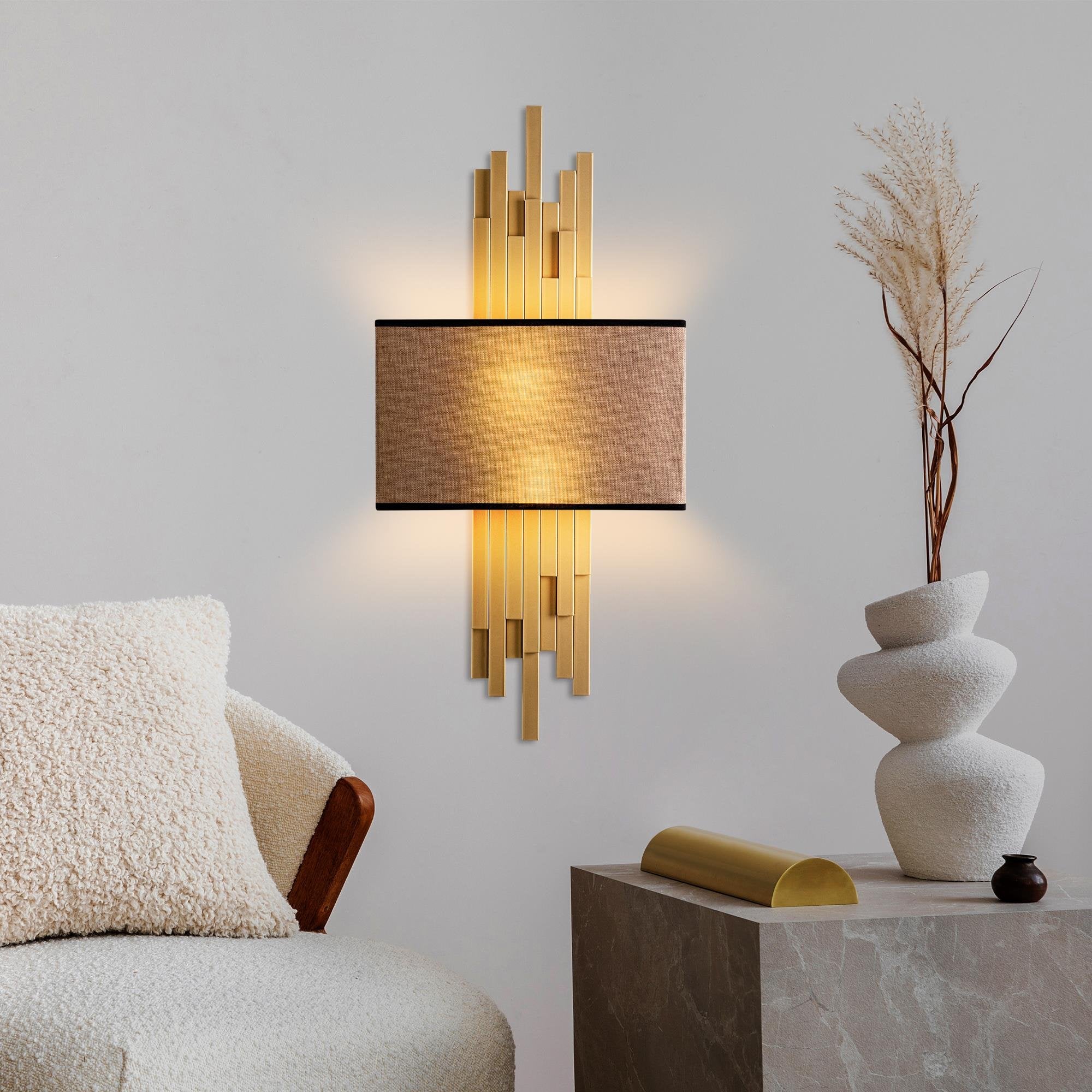 Pumara 15112 Abajur Aplik Duvar Aydınlatma | ByLamp