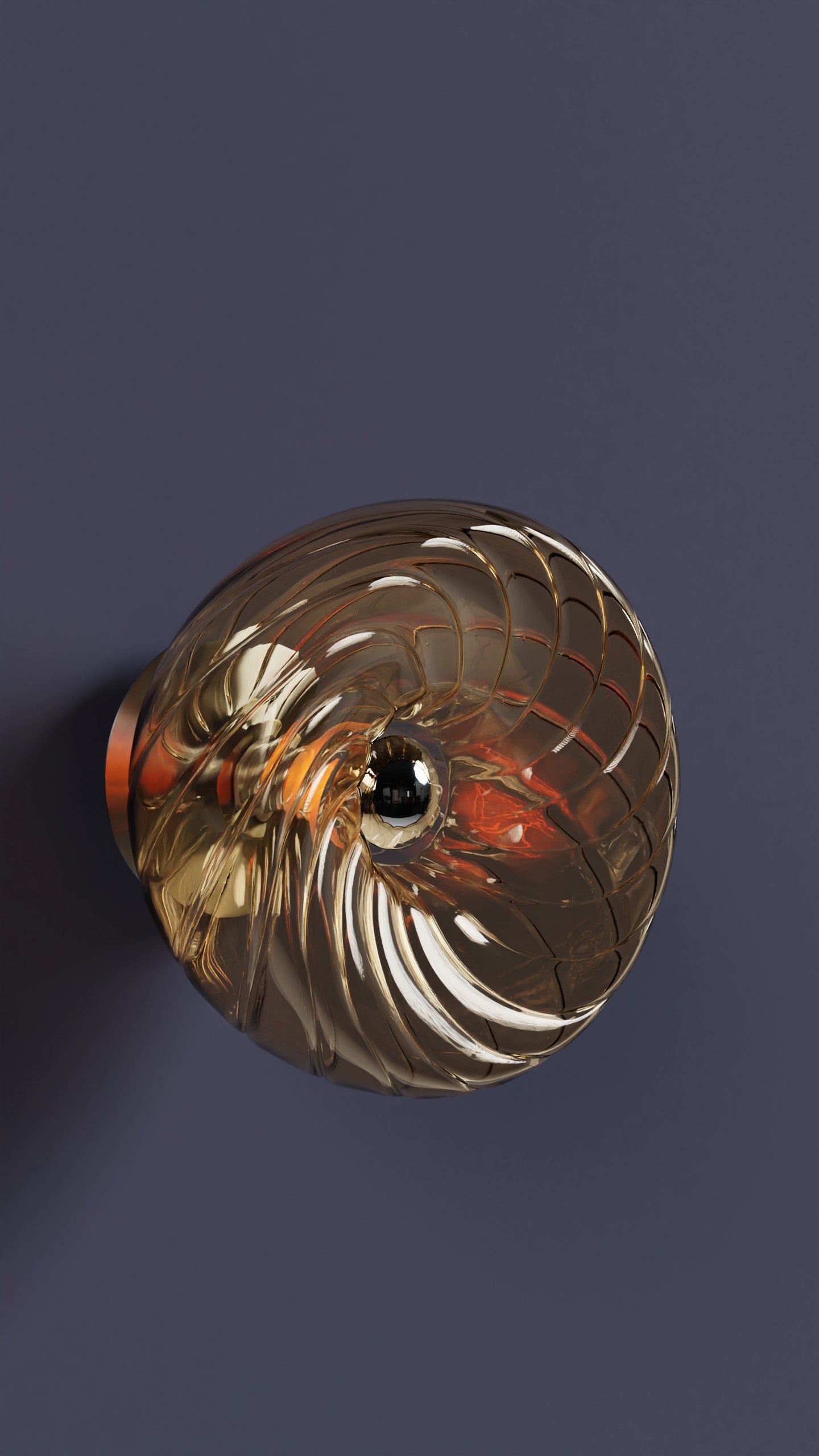 Dönence Bal Cam Aplik Duvar Aydınlatma | ByLamp