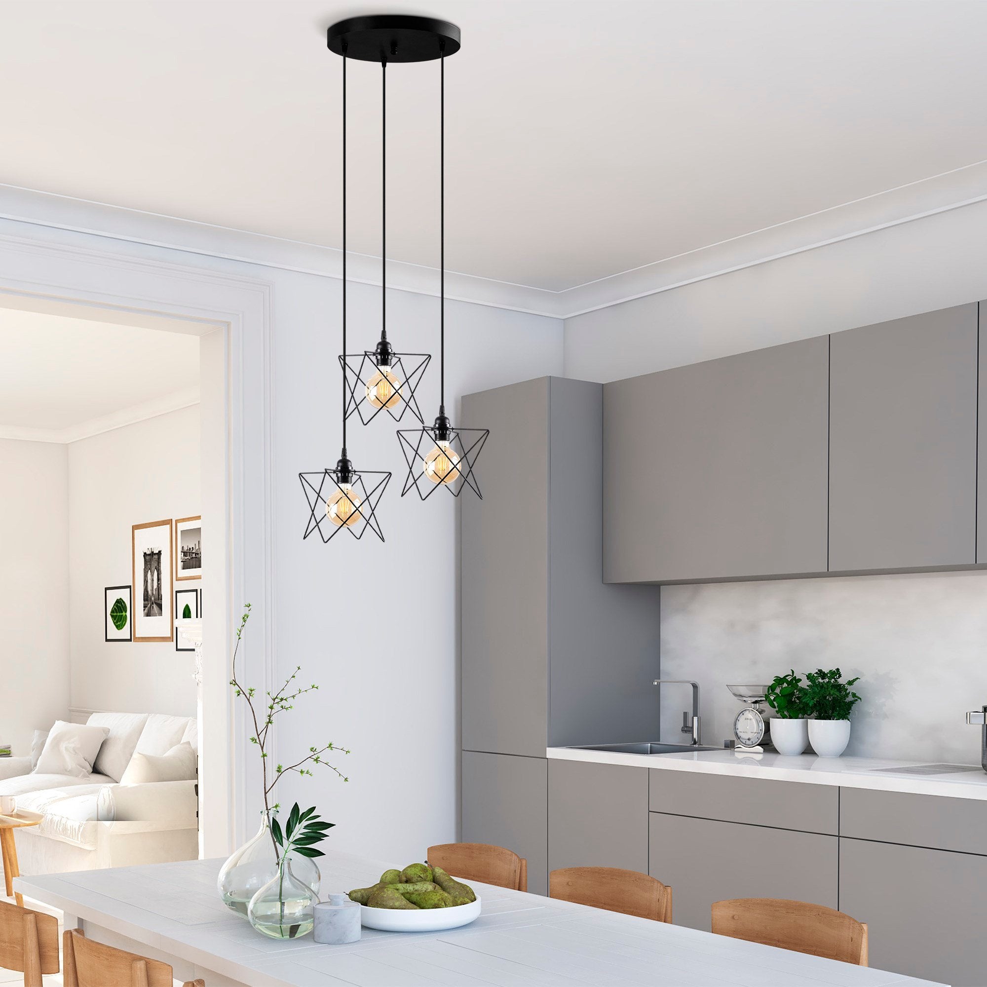 Bakkaş Nus 6621 Tel Sarkıt Aydınlatma | ByLamp