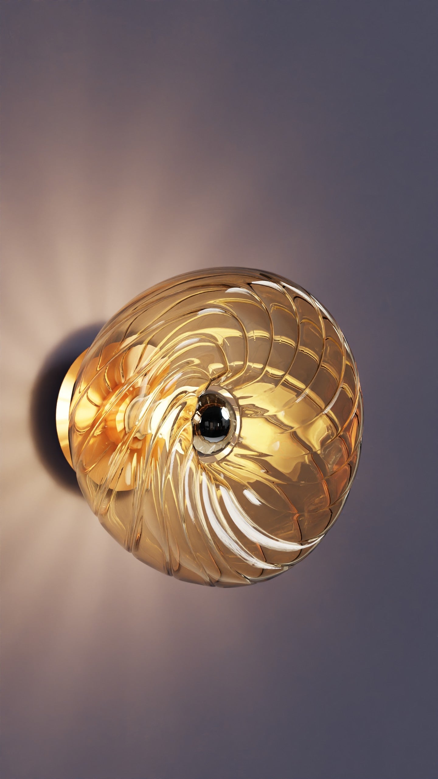 Dönence Bal Cam Aplik Duvar Aydınlatma | ByLamp