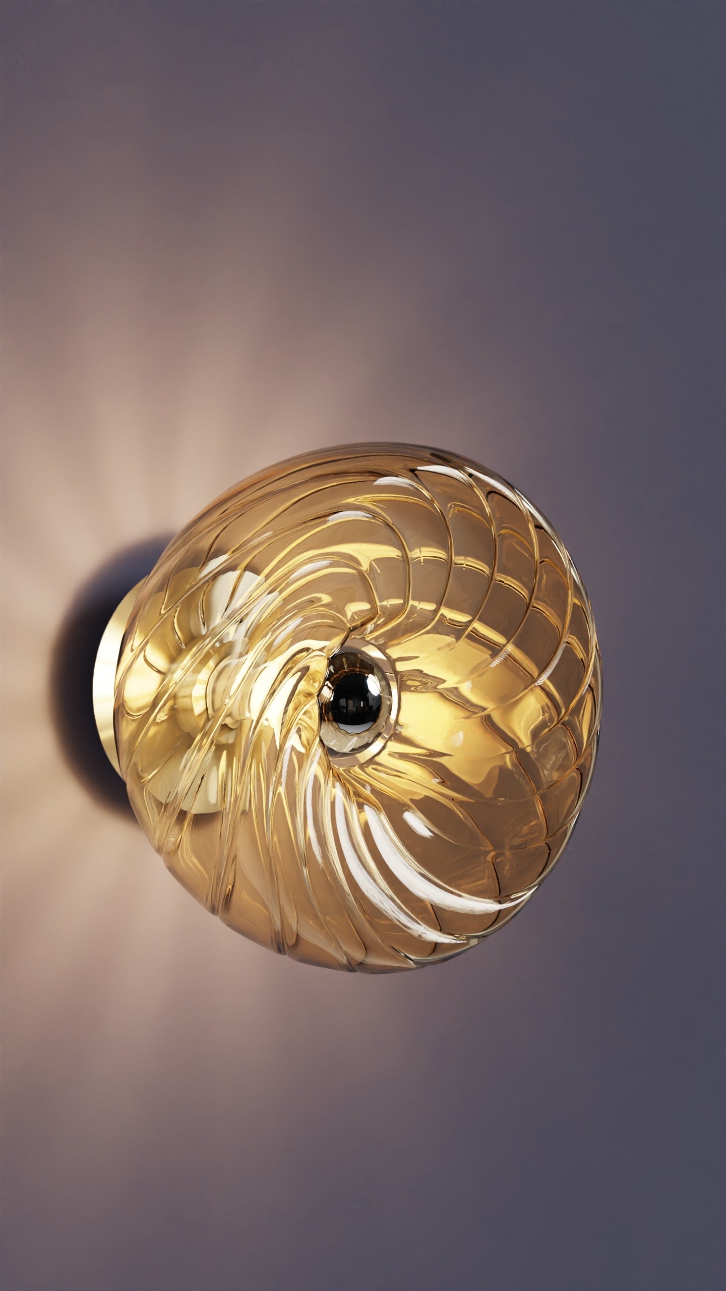 Dönence Bal Cam Aplik Duvar Aydınlatma | ByLamp