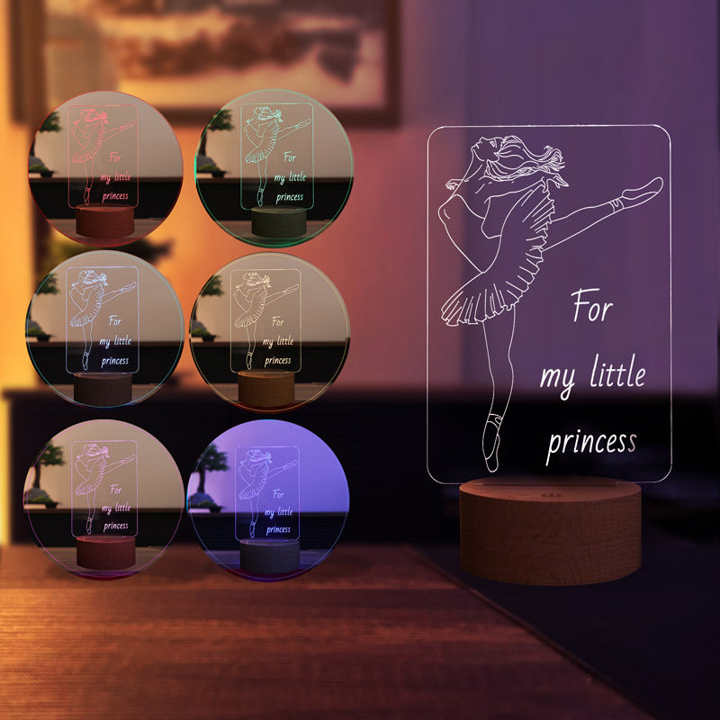 Ballerina LED Night Lamp