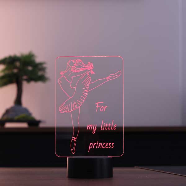 Ballerina LED Night Lamp