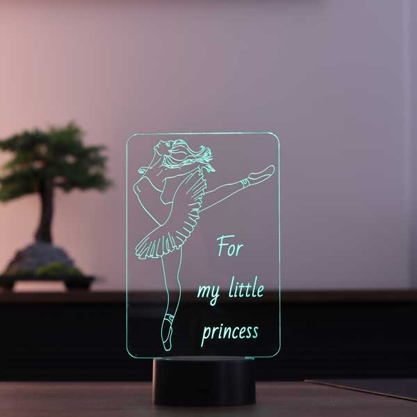 Ballerina LED Night Lamp