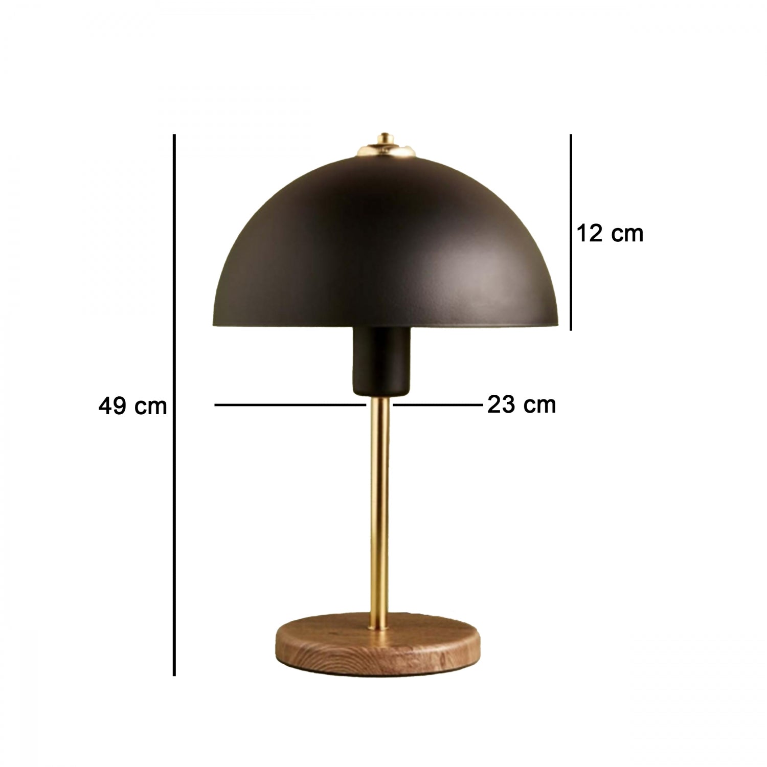 Banker Table Lamp Black Color | ByLamp