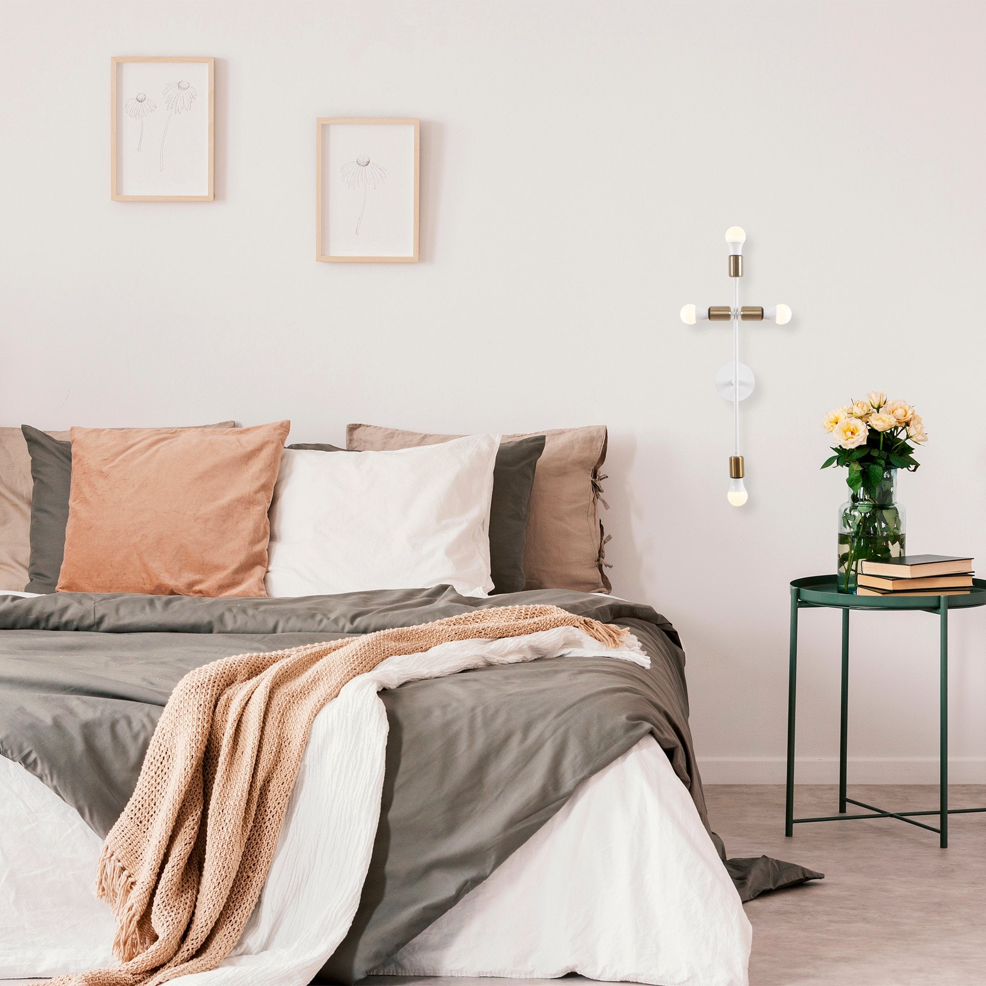 Bedside NUW 3167 Rustik Aplik Duvar Aydınlatma | ByLamp