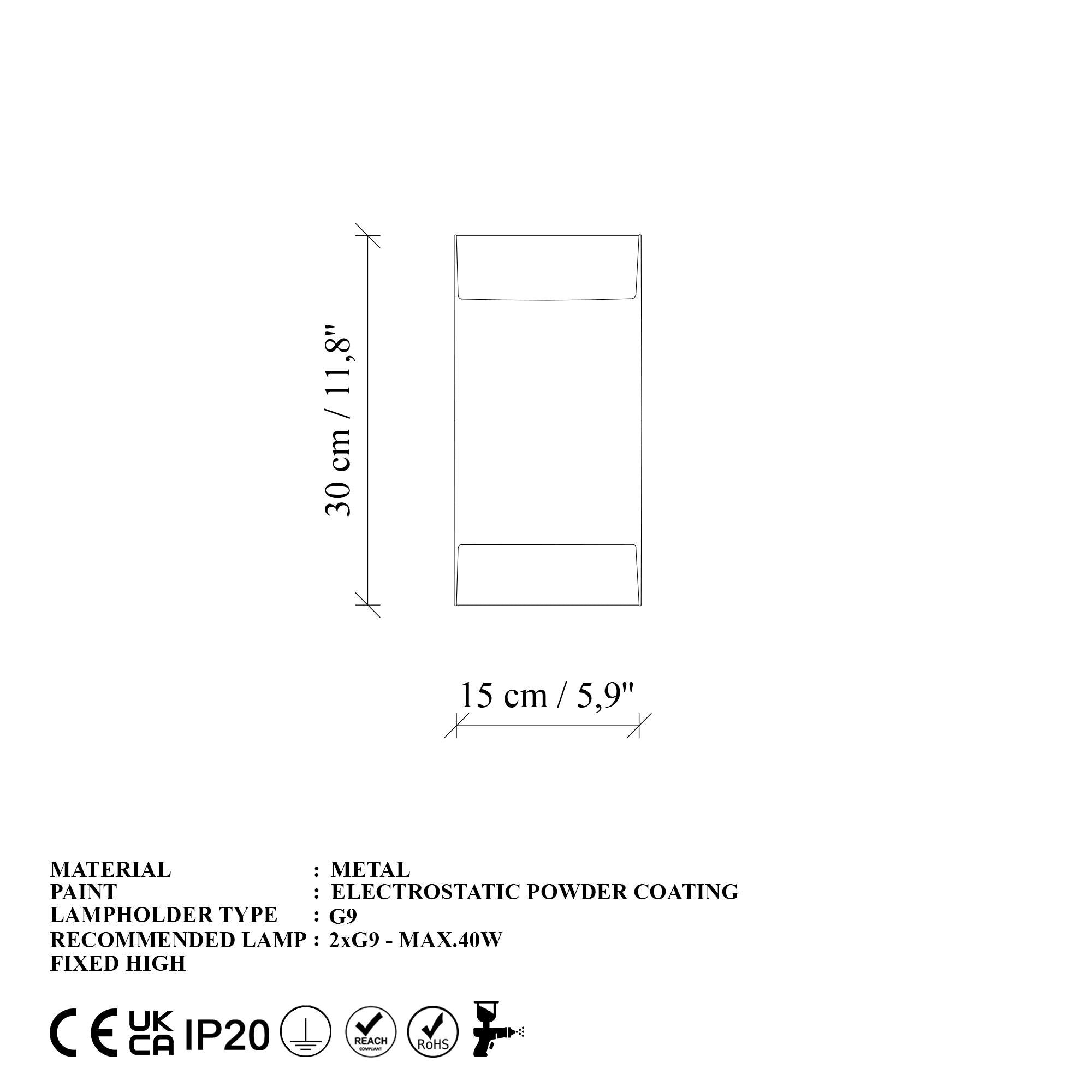 Bera 15311 Rustik Aplik Duvar Aydınlatma | ByLamp