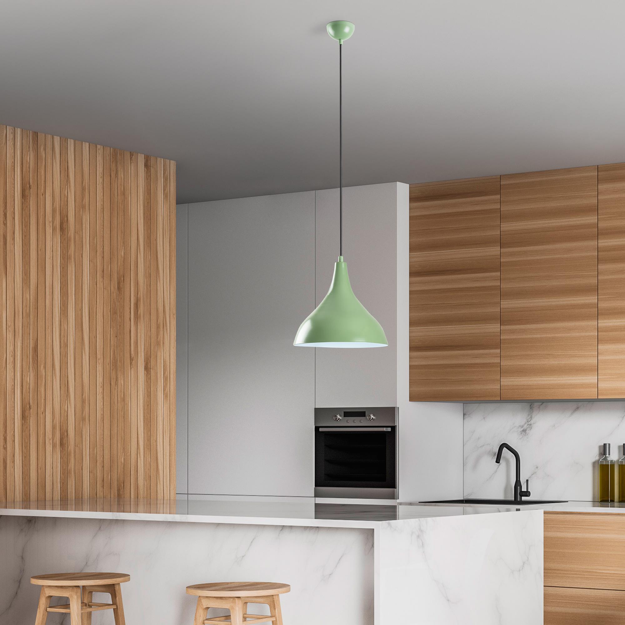 Bitlis N 1395 Mint Yeşili Sıvama Sarkıt Aydınlatma | ByLamp