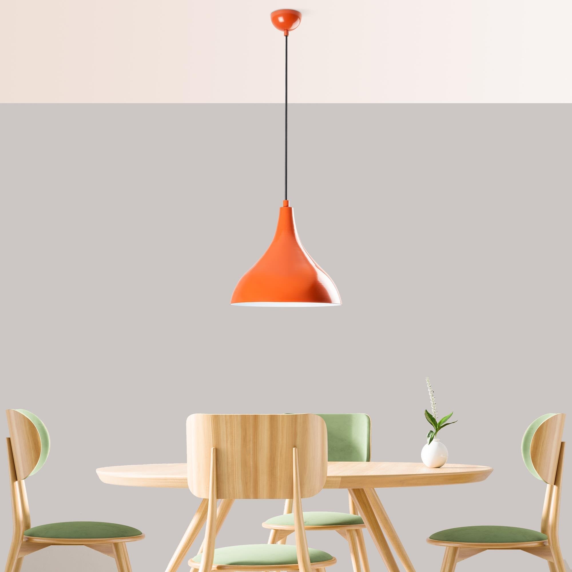 Bitlis N 1395 Turuncu Sıvama Sarkıt Aydınlatma | ByLamp