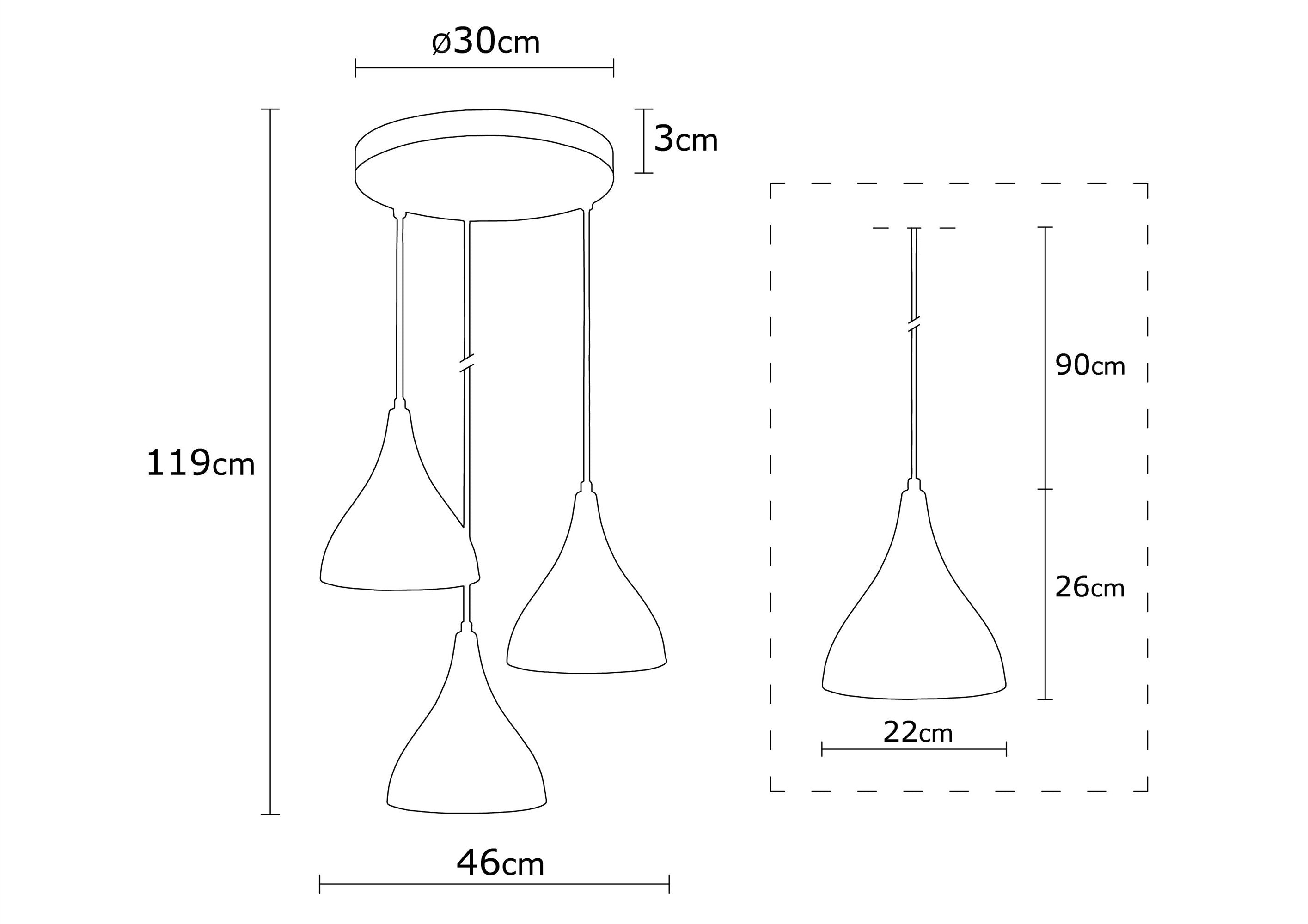 Bitlis N 1398 Sıvama Sarkıt Aydınlatma | ByLamp
