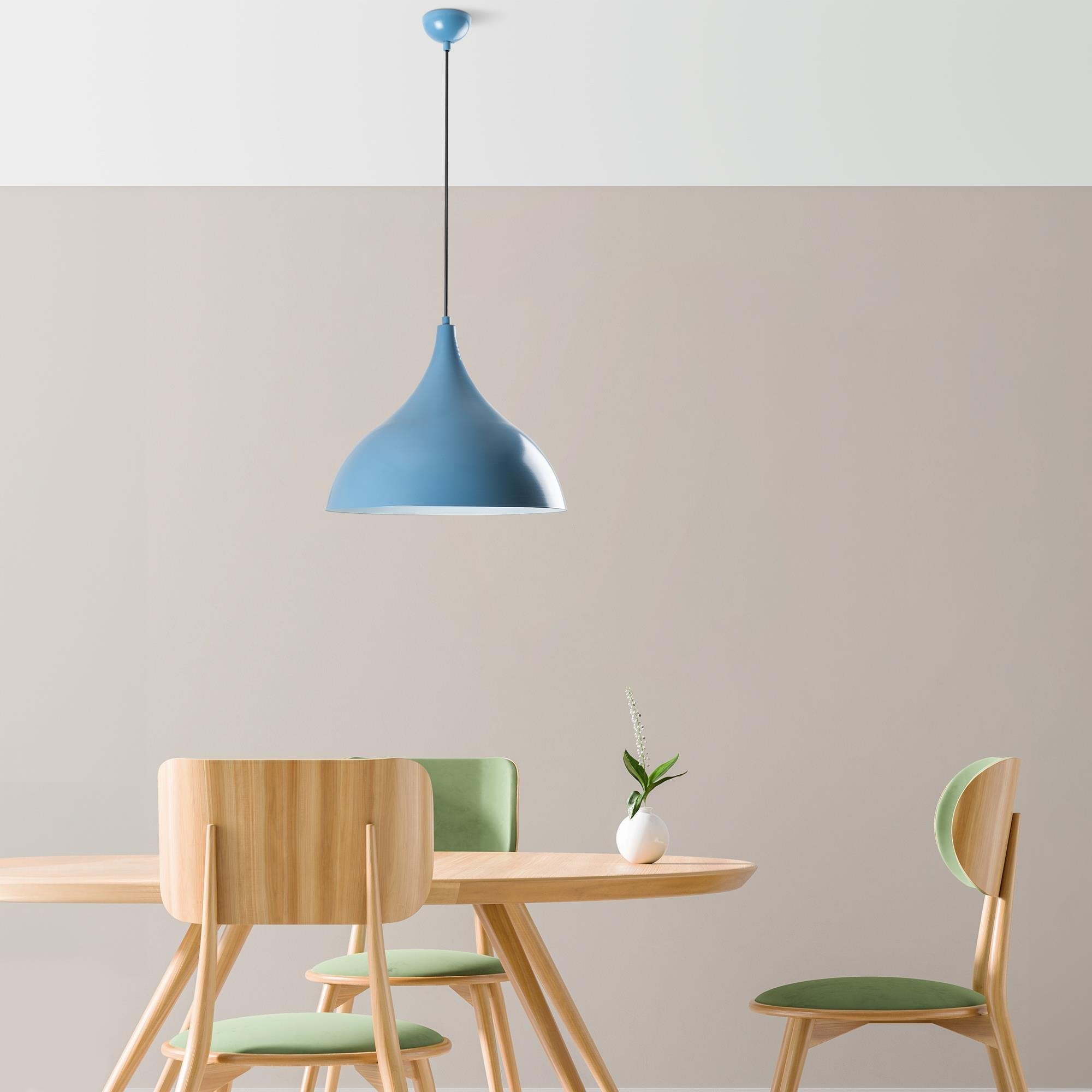 Bitlisim N 1390 Açık Mavi Sıvama Sarkıt Aydınlatma | ByLamp