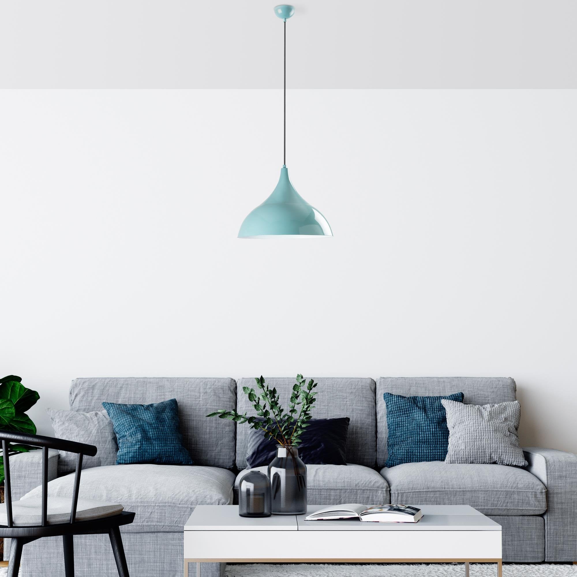 Bitlisim N 1390 Turkuaz Sıvama Sarkıt Aydınlatma | ByLamp