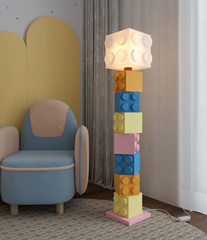 Renkli Blok Lambader | ByLamp