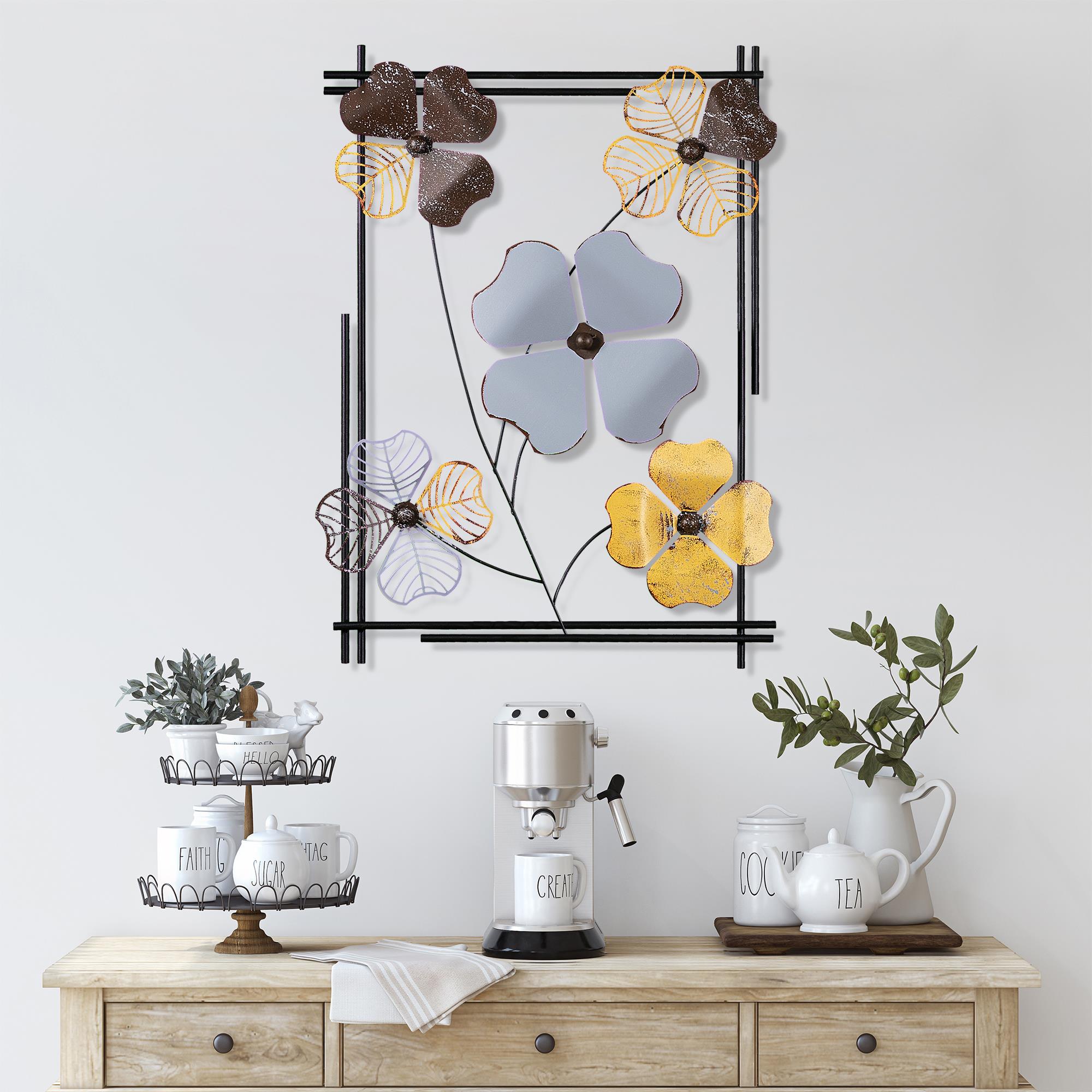 BYS-001-B Dekoratif Metal Duvar Tablosu | ByLamp