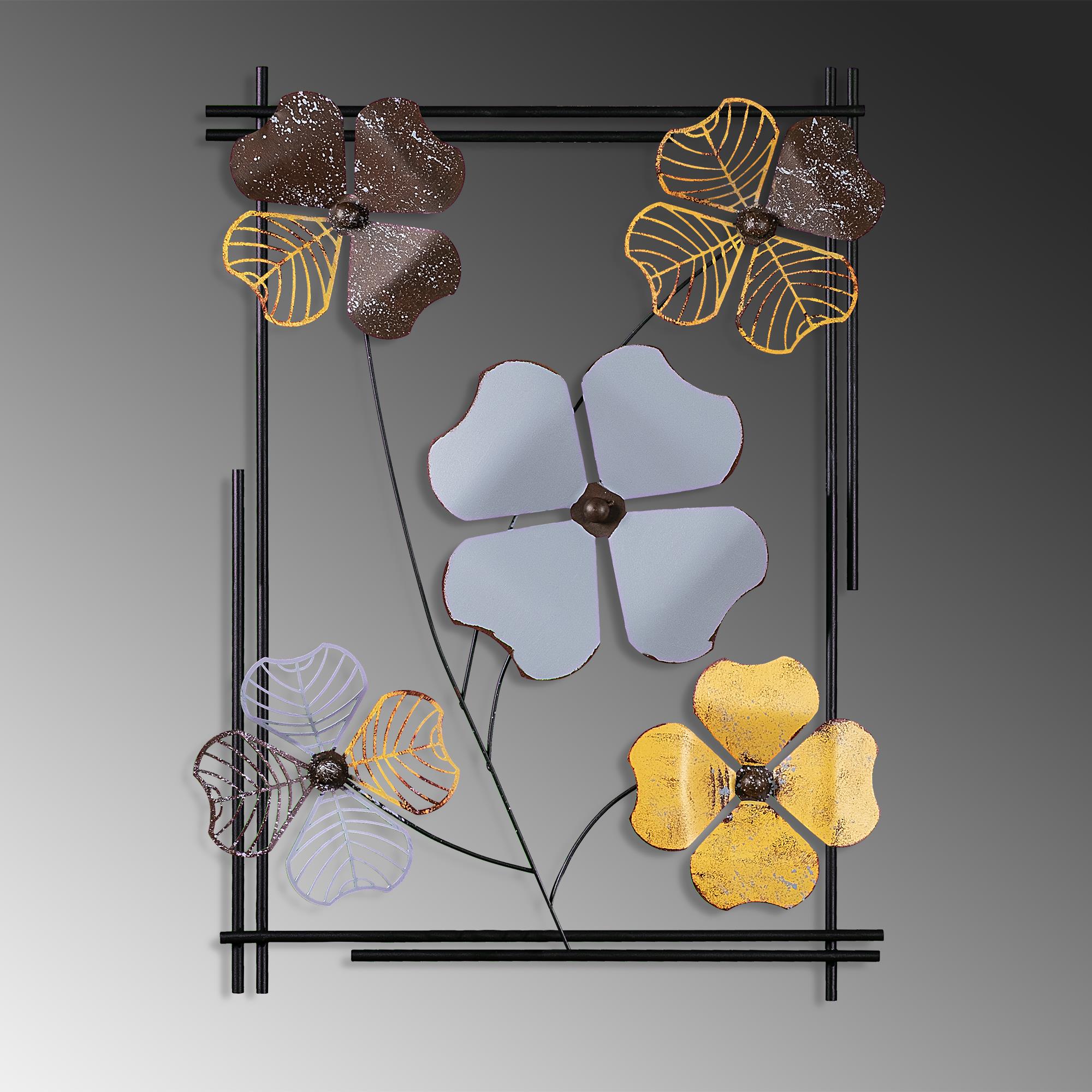 BYS-001-B Dekoratif Metal Duvar Tablosu | ByLamp