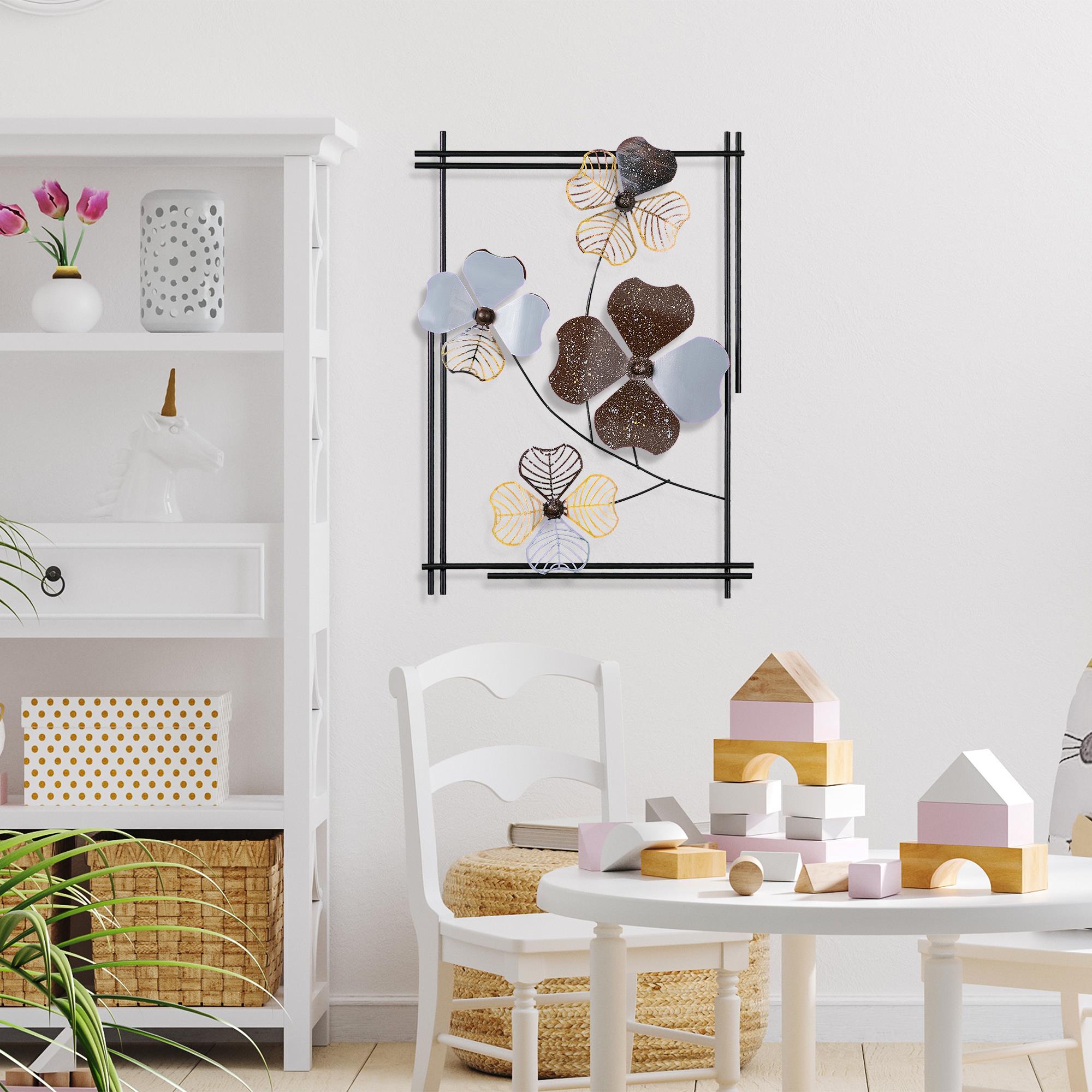 BYS-003-B Dekoratif Metal Duvar Tablosu | ByLamp