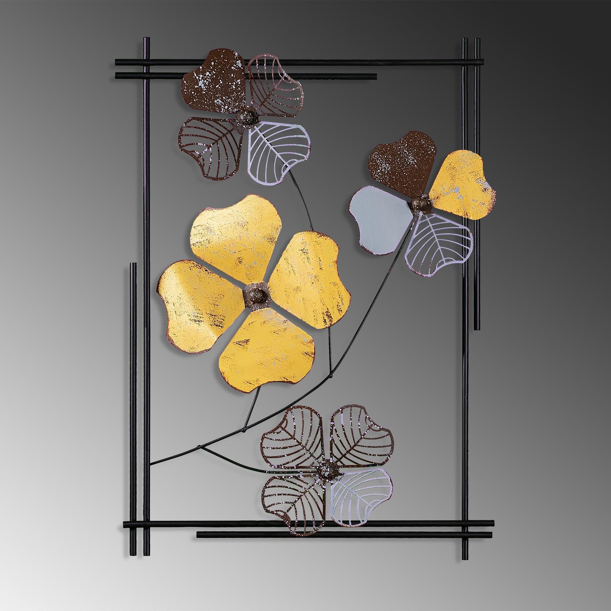 BYS-004-B Dekoratif Metal Duvar Tablosu | ByLamp