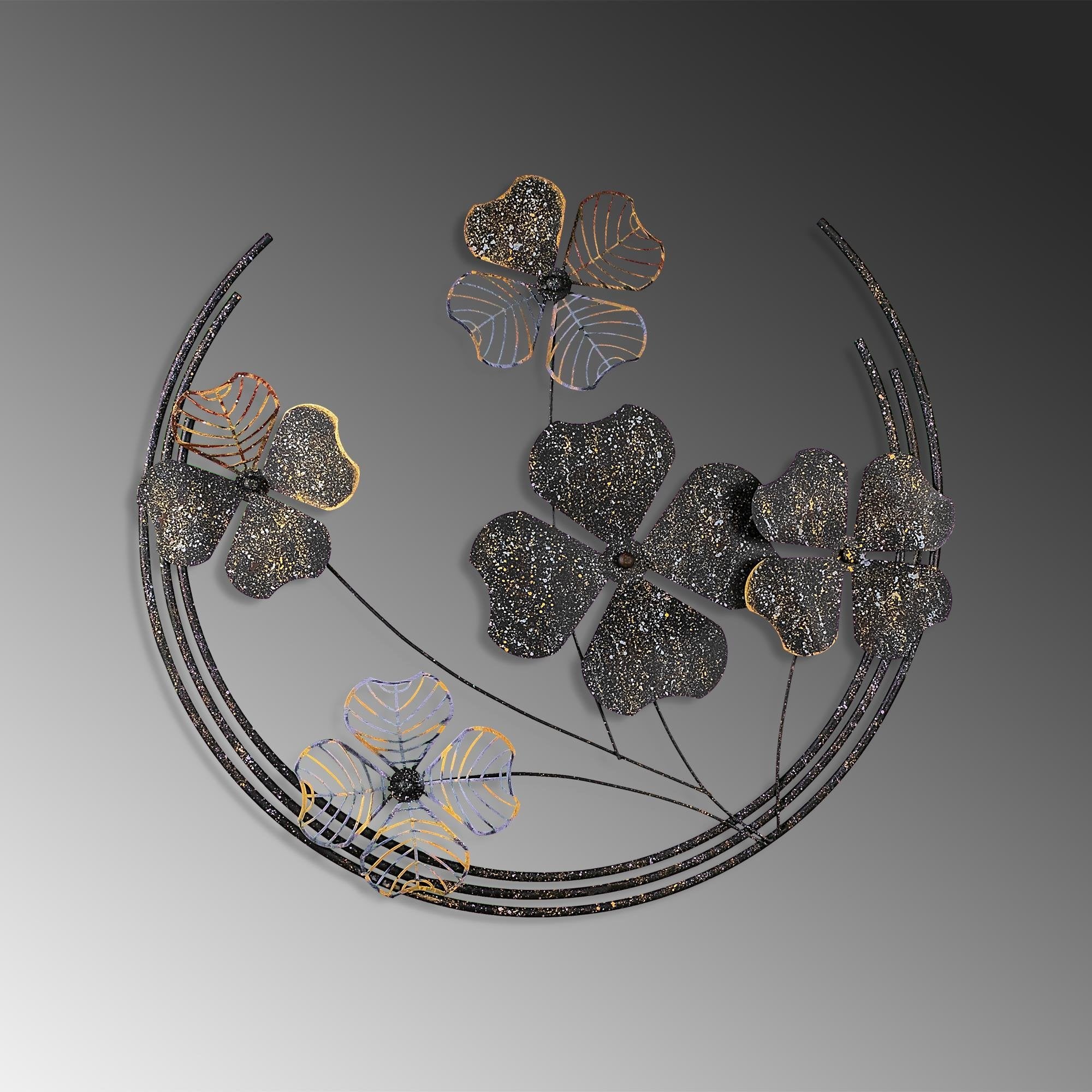 BYS-010-B Dekoratif Metal Duvar Tablosu | ByLamp