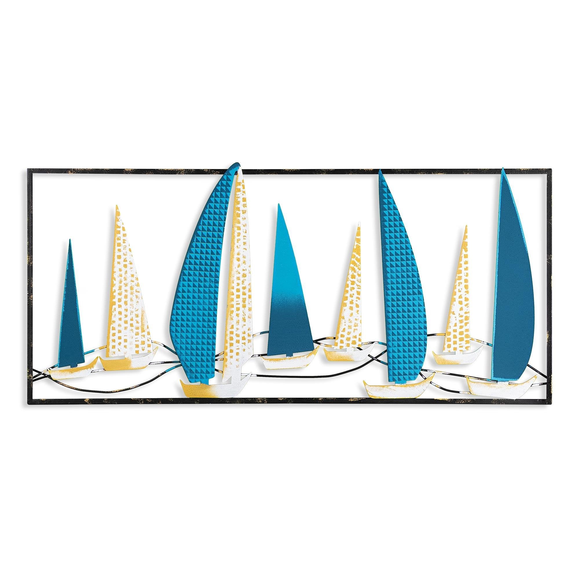 BYS-027-B Dekoratif Metal Duvar Tablosu | ByLamp