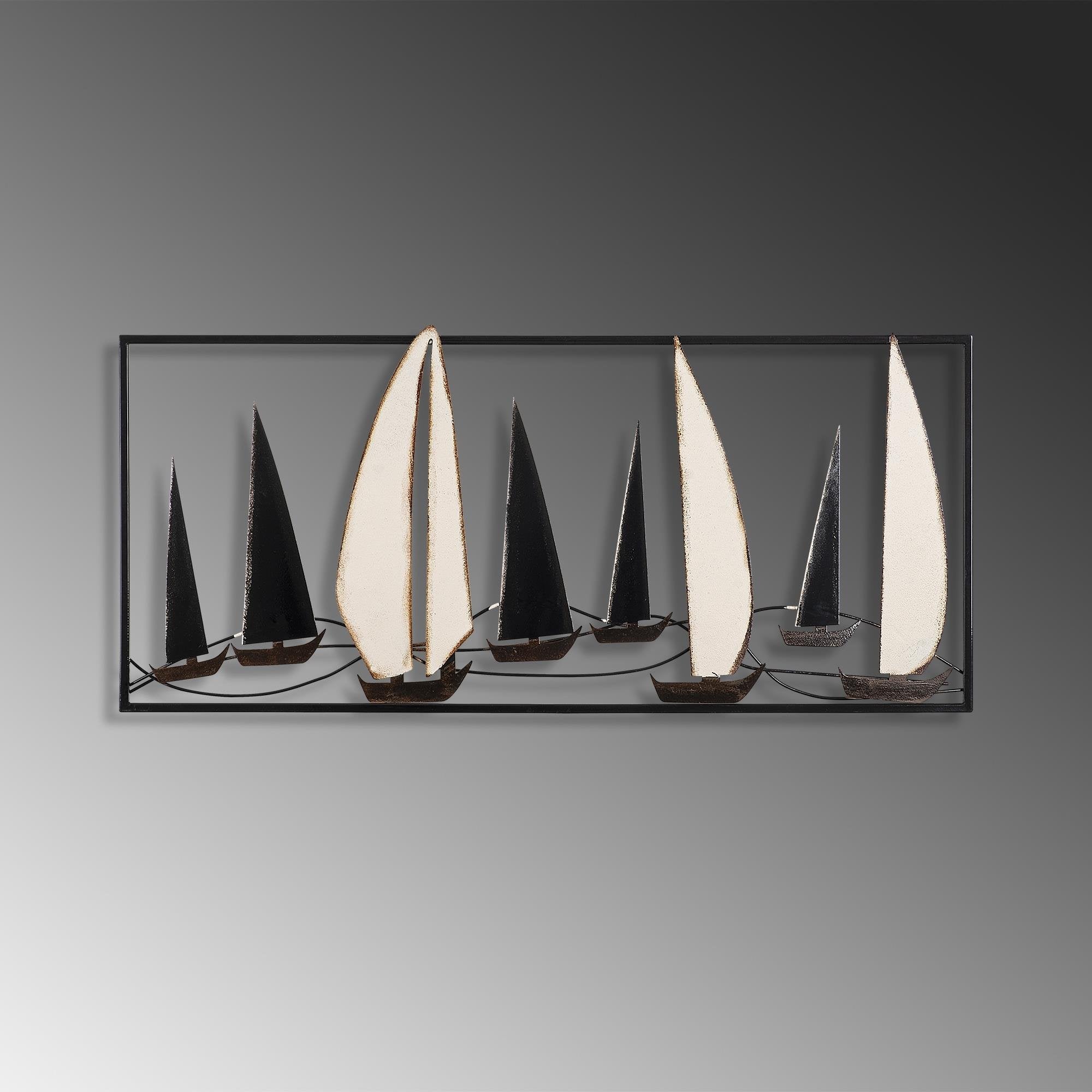 BYS-027 Dekoratif Metal Duvar Tablosu | ByLamp