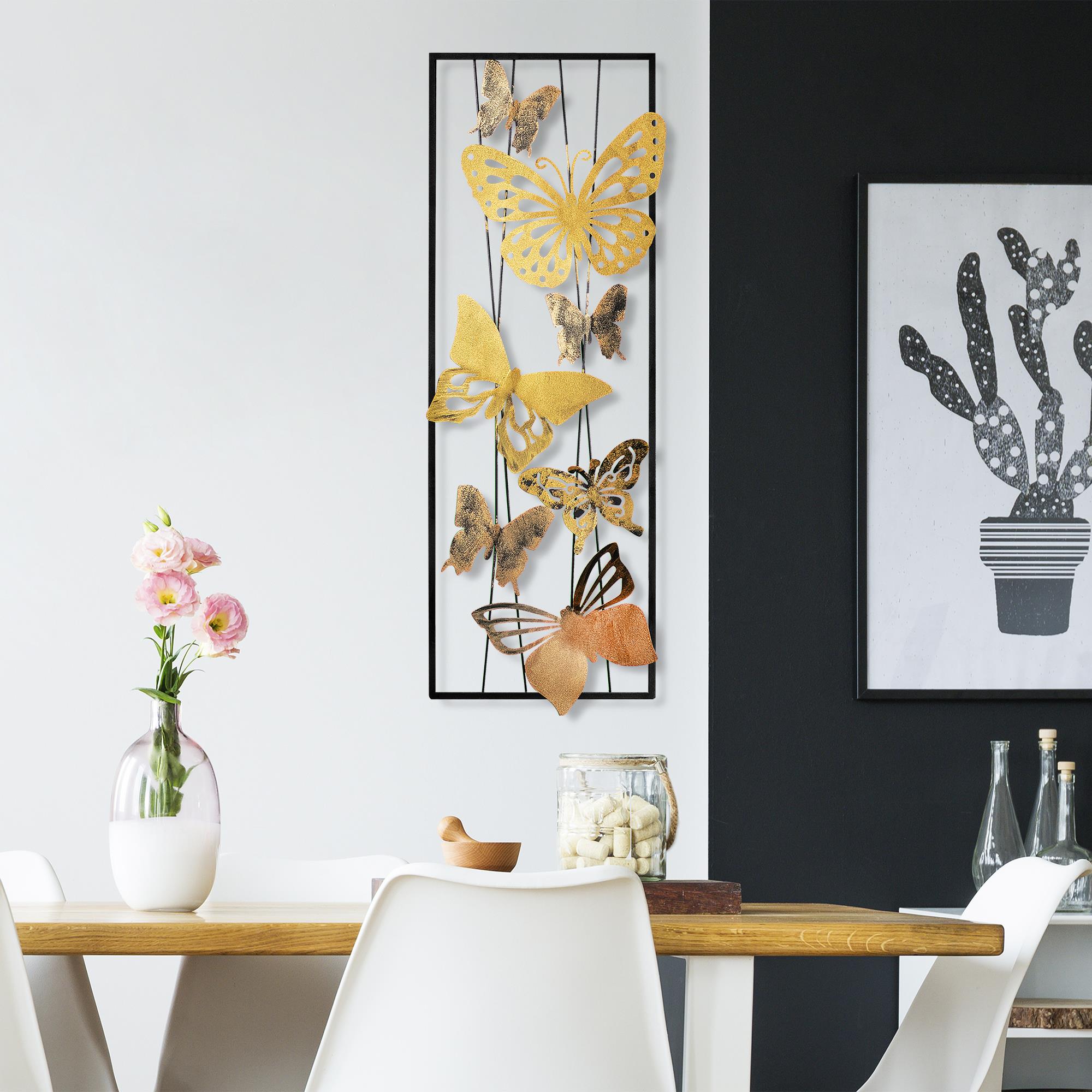 BYS-028-A Dekoratif Metal Duvar Tablosu | ByLamp