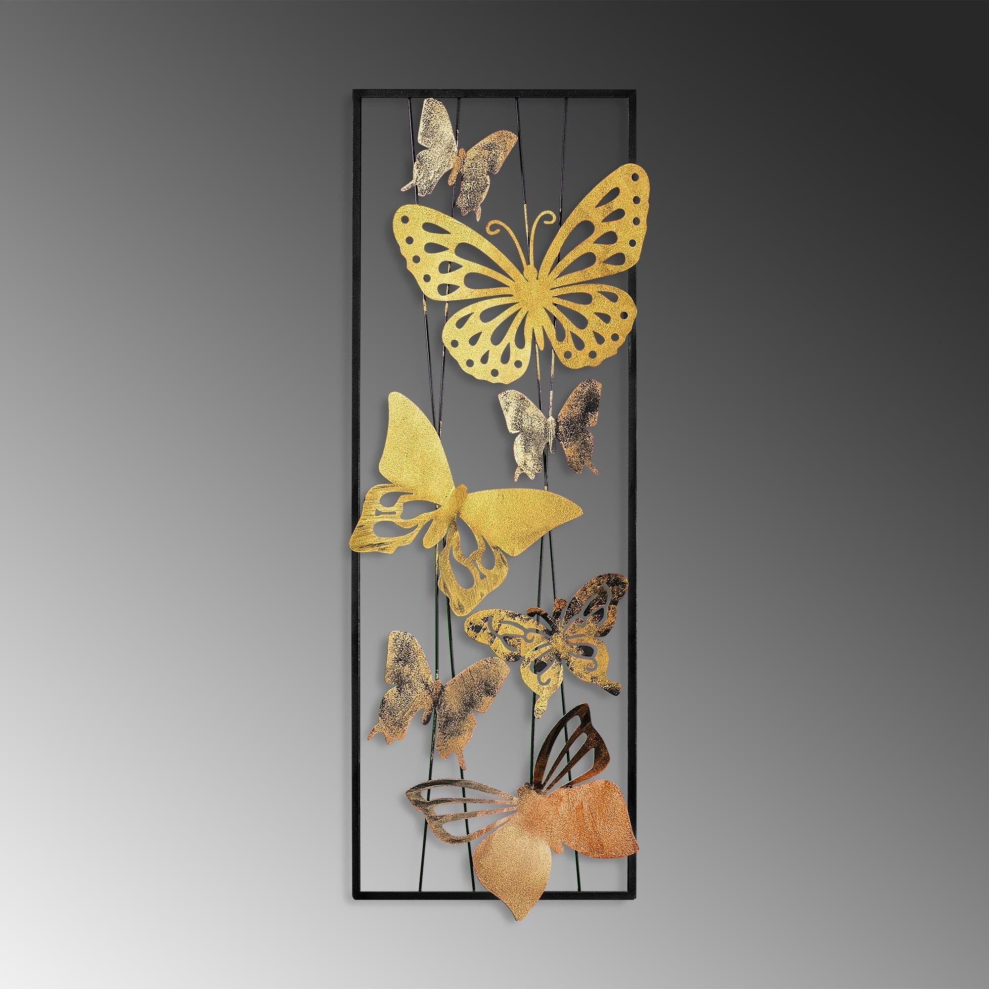 BYS-028-A Dekoratif Metal Duvar Tablosu | ByLamp