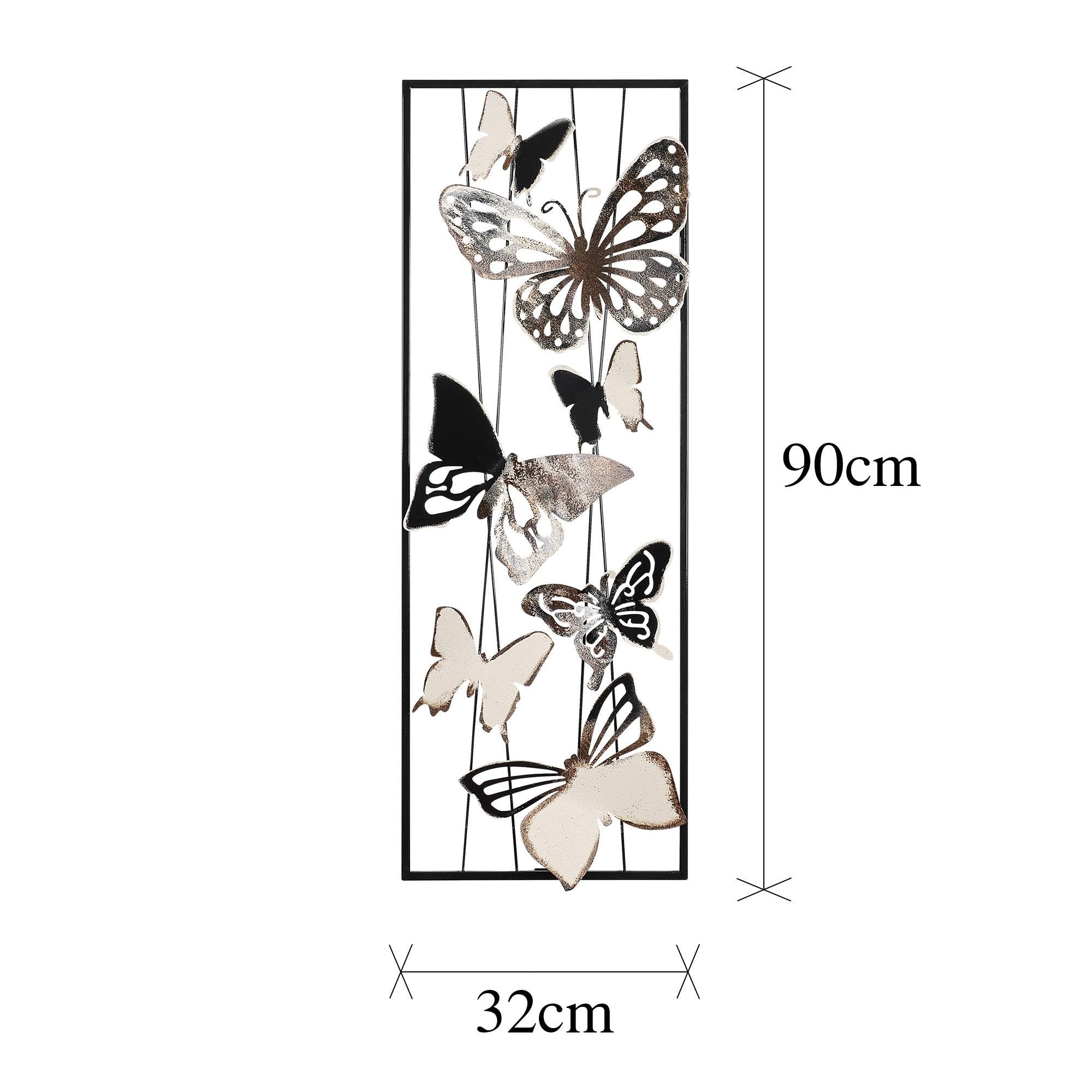 BYS-028 Dekoratif Metal Duvar Tablosu | ByLamp