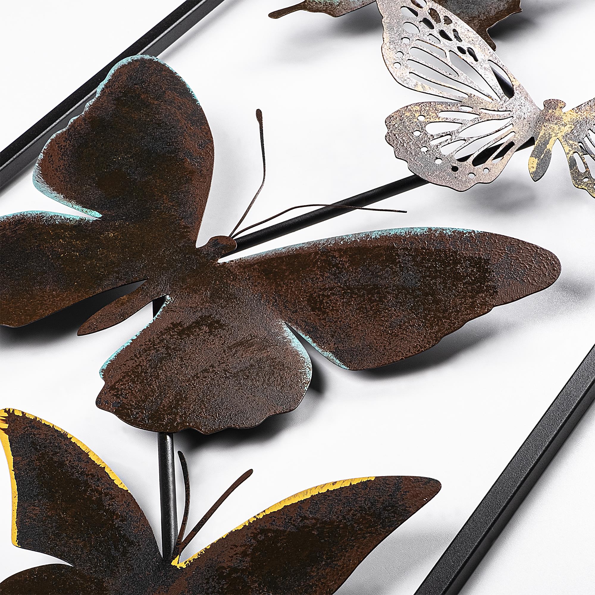 BYS-029-A Dekoratif Metal Duvar Tablosu | ByLamp