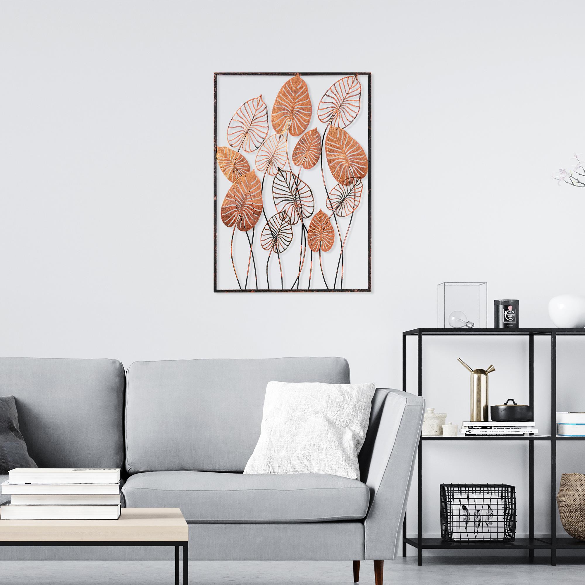 BYS-030-A Dekoratif Metal Duvar Tablosu | ByLamp