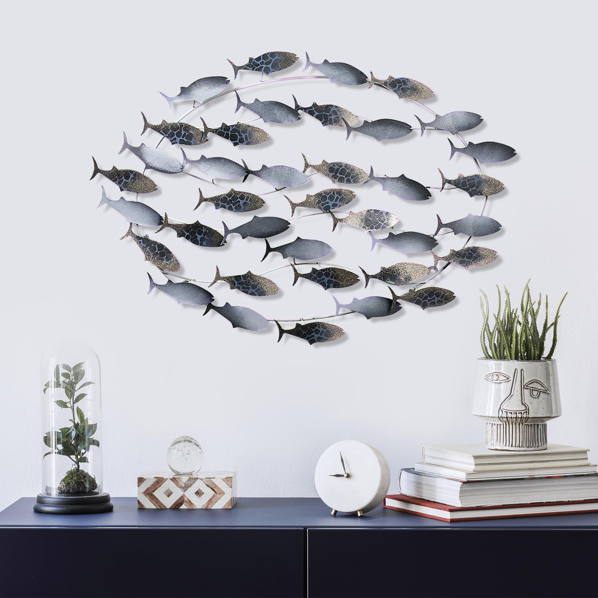 BYS-037-B Dekoratif Metal Duvar Tablosu | ByLamp