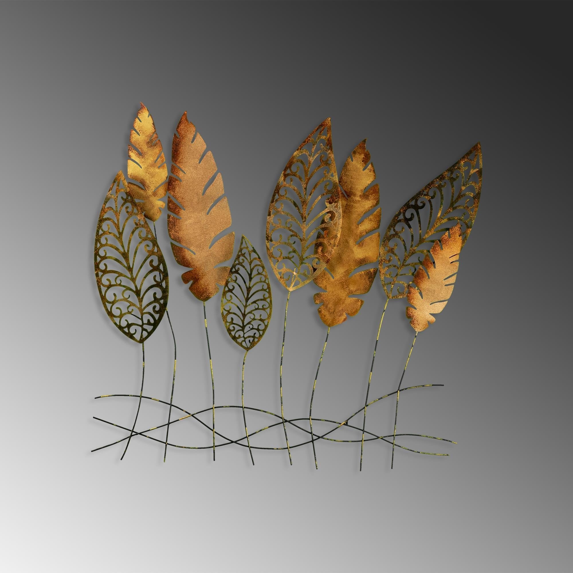 BYS-038-B Dekoratif Metal Duvar Tablosu | ByLamp