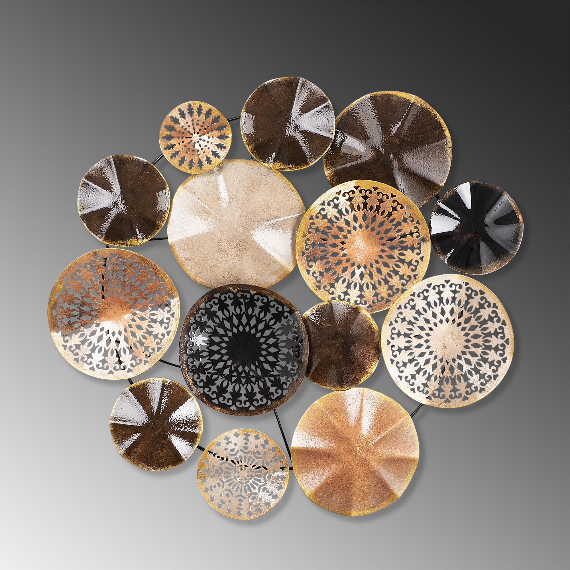 BYS-040 Dekoratif Metal Duvar Tablosu | ByLamp