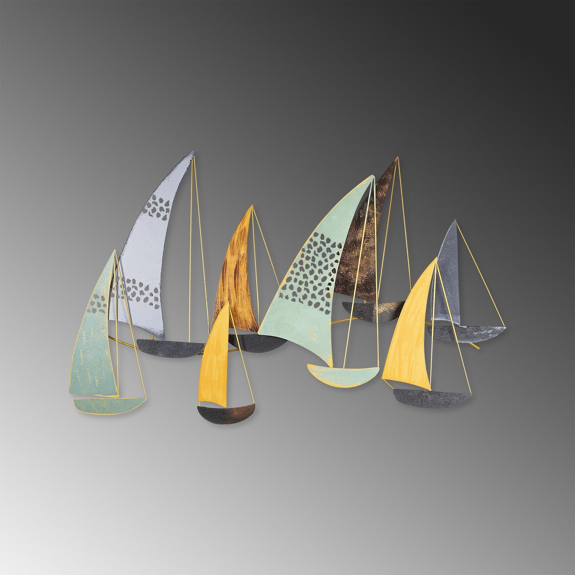 BYS-043 Dekoratif Metal Duvar Tablosu | ByLamp