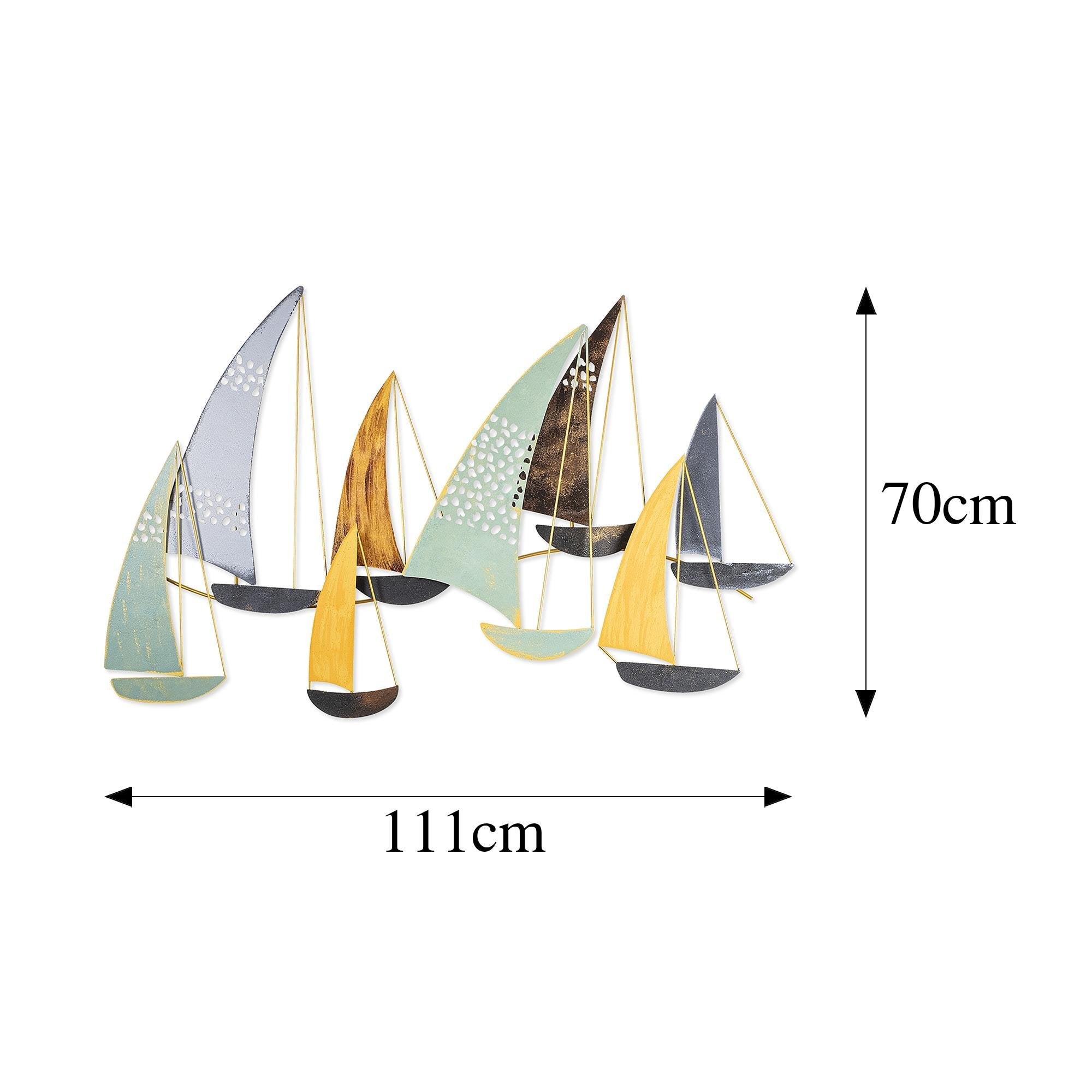 BYS-043 Dekoratif Metal Duvar Tablosu | ByLamp