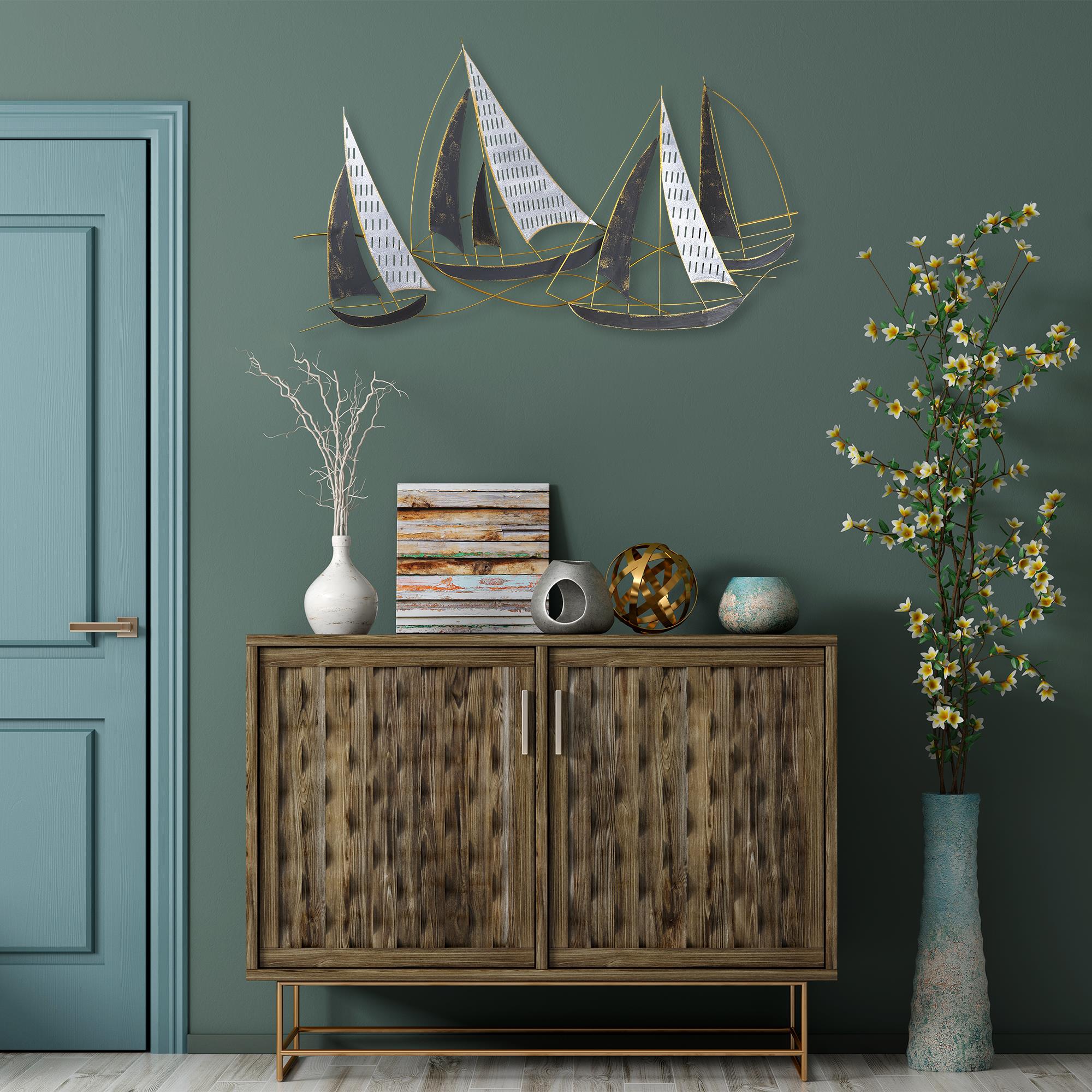 BYS-044 Dekoratif Metal Duvar Tablosu | ByLamp