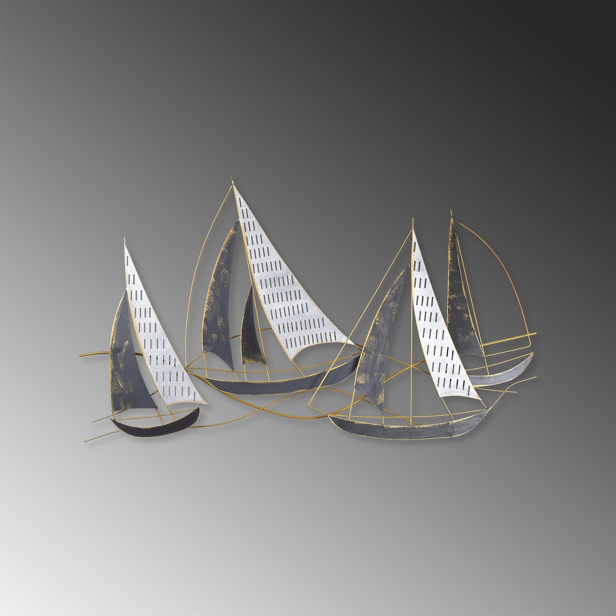 BYS-044 Dekoratif Metal Duvar Tablosu | ByLamp