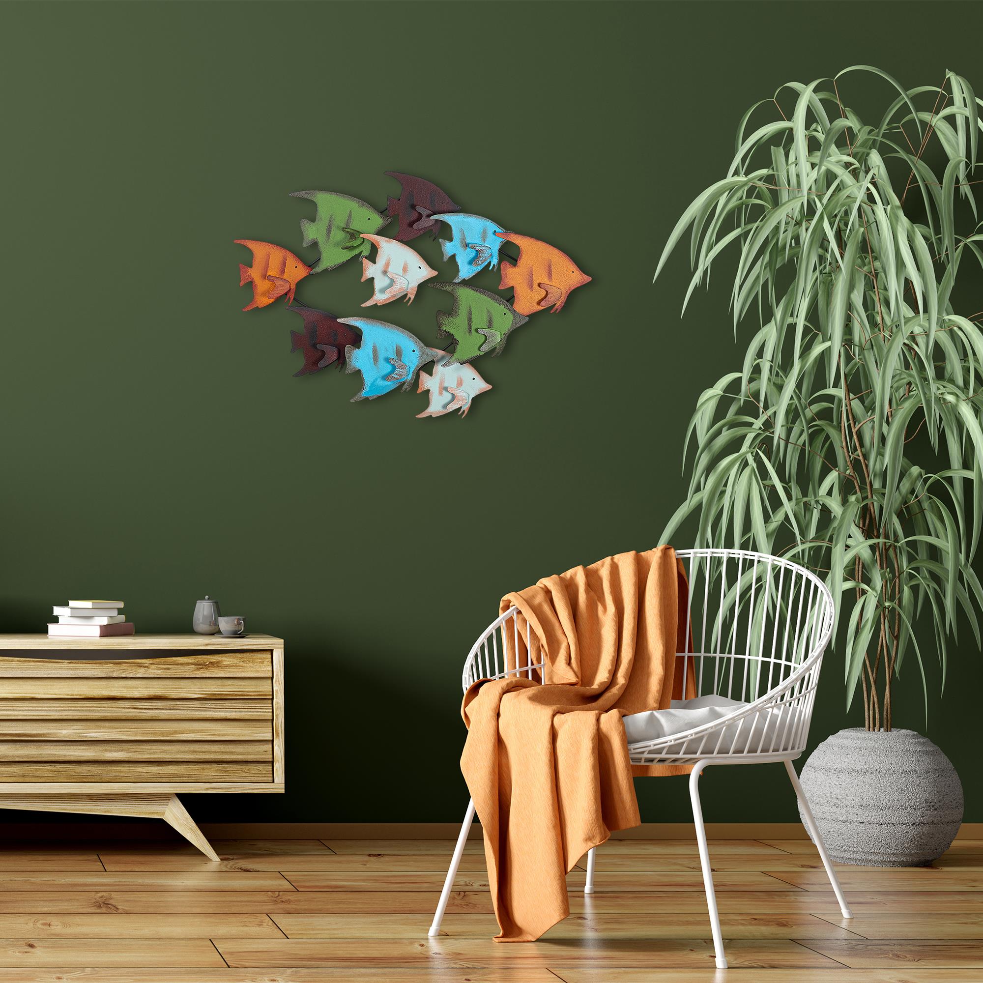 BYS-045 Dekoratif Metal Duvar Tablosu | ByLamp